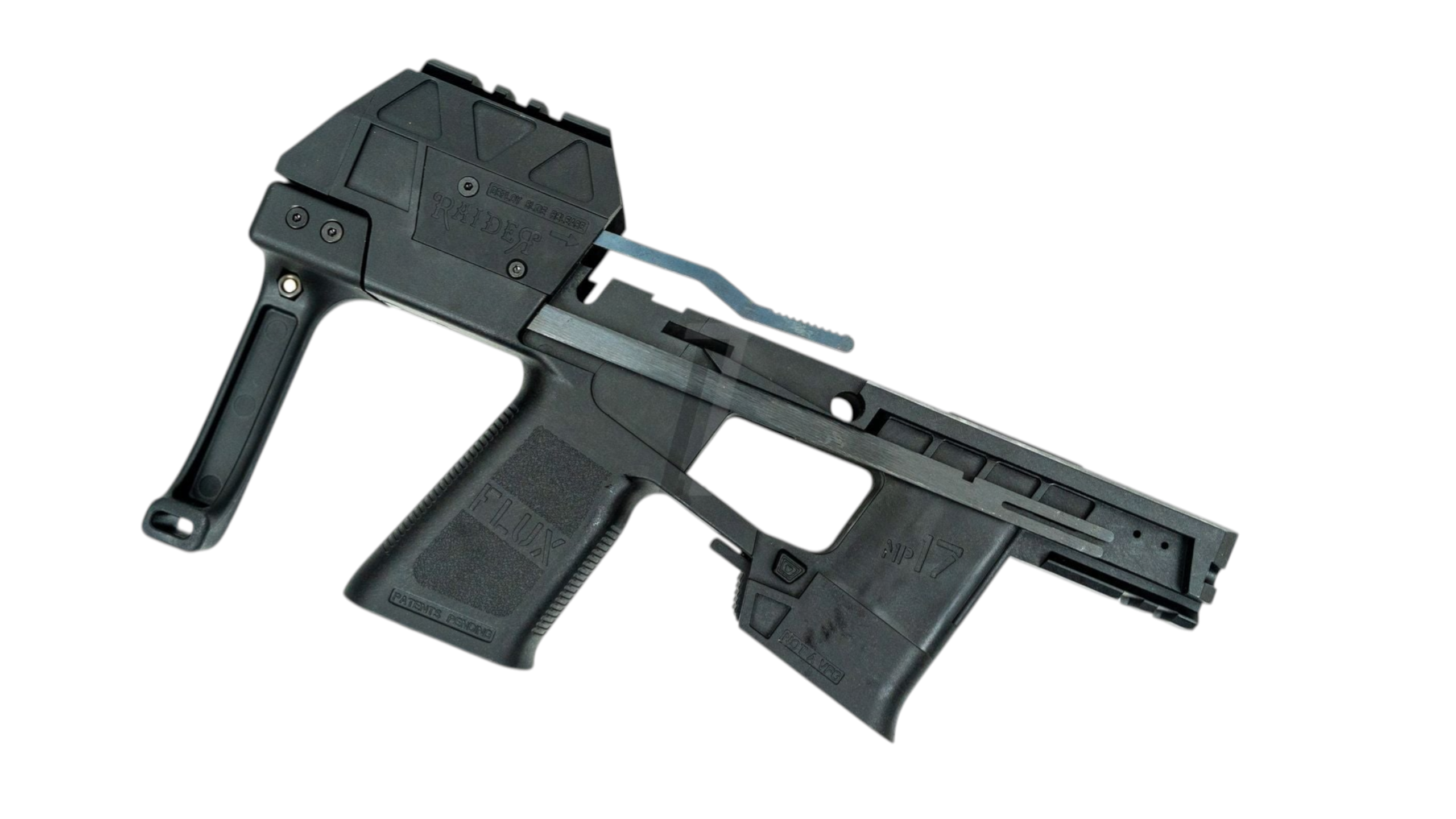 EMG - FLUX RAIDER PDW KIT FORAIRSOFT P320 FAMILY EMG LICENSED (BK)