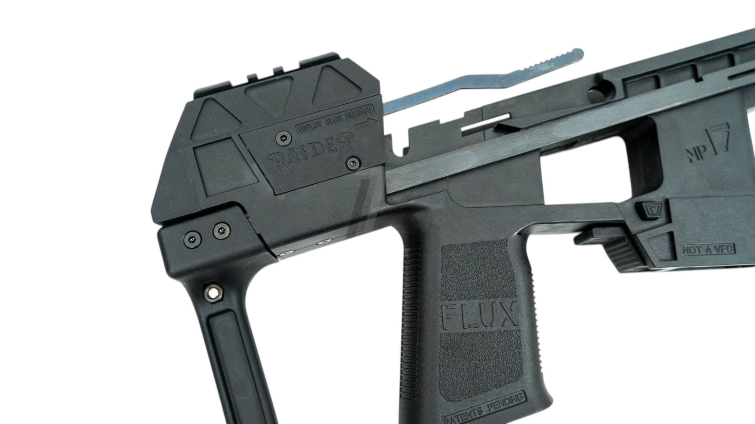 EMG - FLUX RAIDER PDW KIT FORAIRSOFT P320 FAMILY EMG LICENSED (BK)