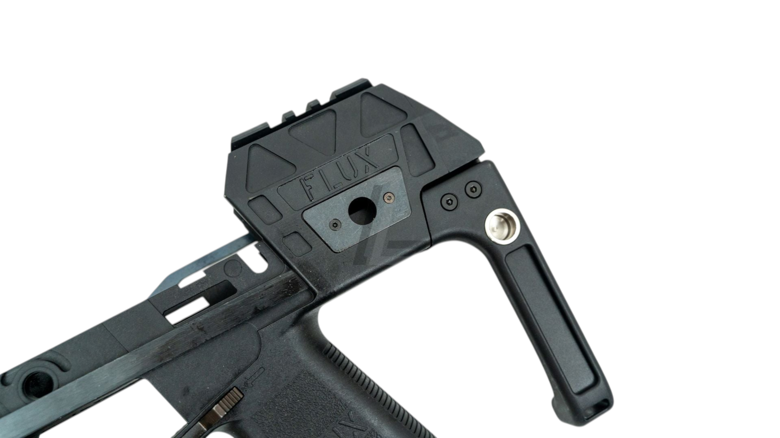 EMG - FLUX RAIDER PDW KIT FORAIRSOFT P320 FAMILY EMG LICENSED (BK)