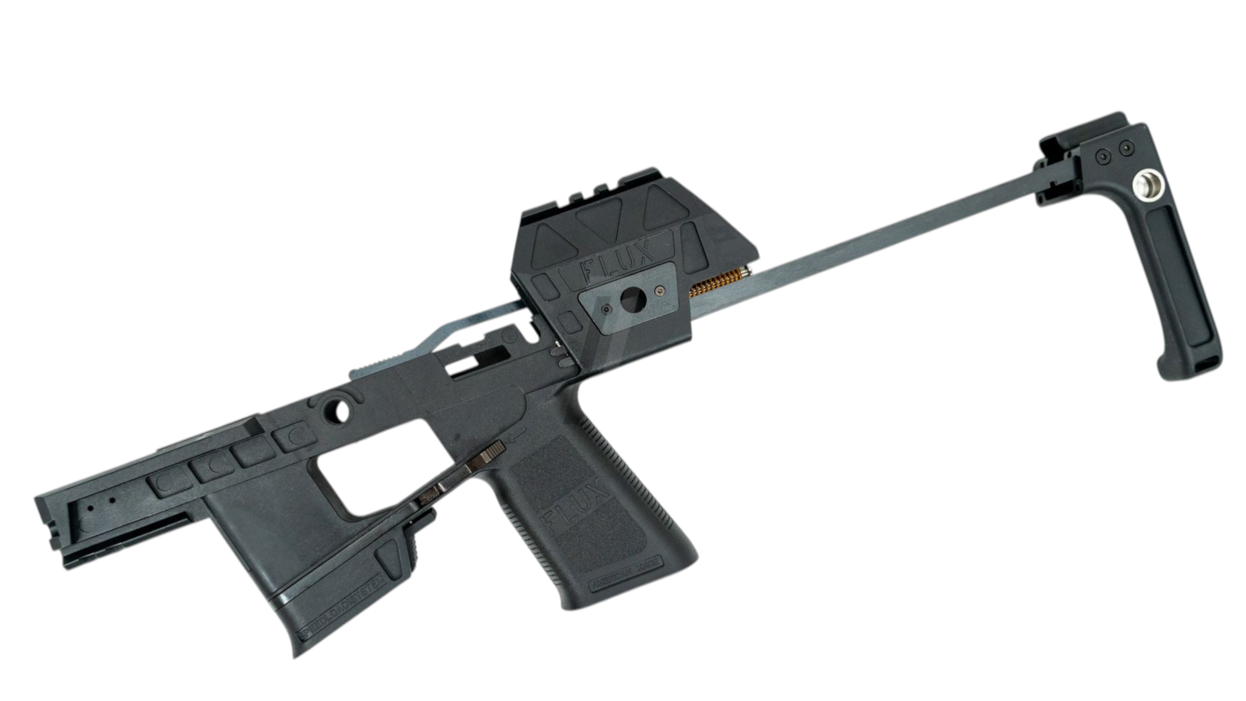 EMG - FLUX RAIDER PDW KIT FORAIRSOFT P320 FAMILY EMG LICENSED (BK)