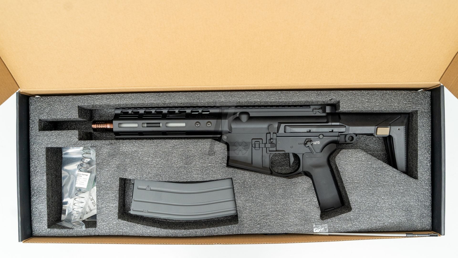 บีบีกัน DOUBLE EAGLE Noveske Ghetto Blaster NHR-7 MWS GBB (Black