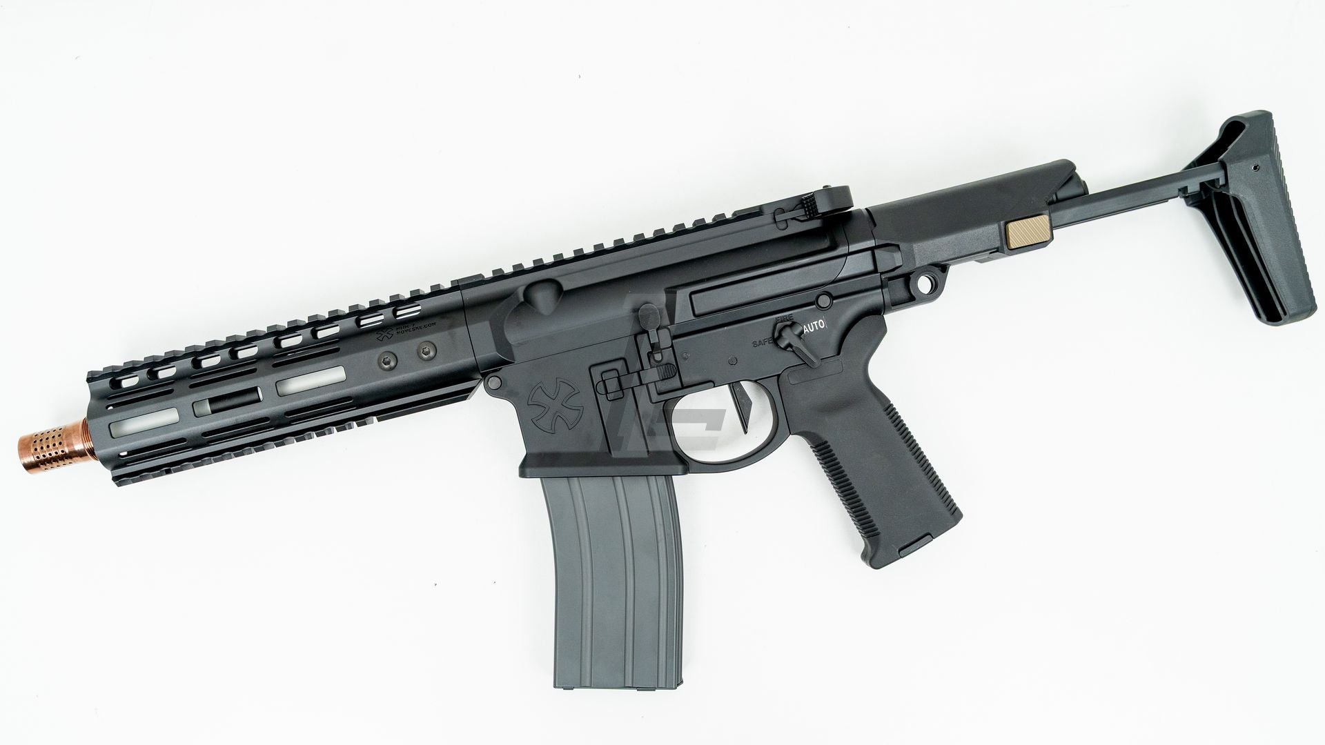 บีบีกัน DOUBLE EAGLE Noveske Ghetto Blaster NHR-7 MWS GBB (Black