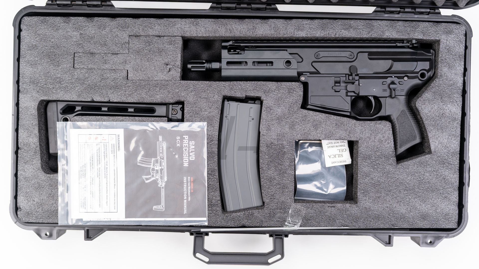 SALVO PRECISION - MCX RATTLER MWS .300BLK 5.5 INCH (BK)