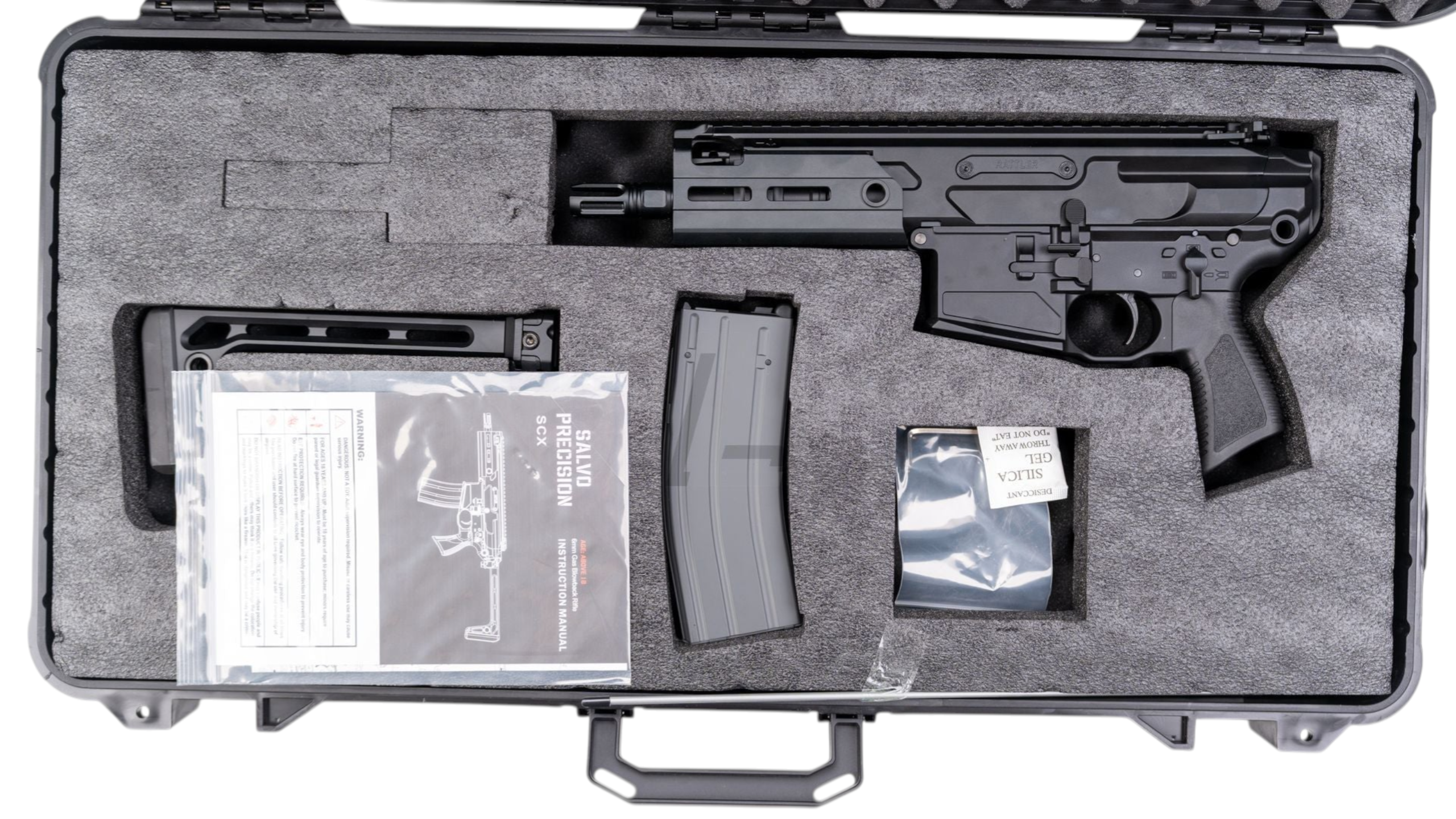 SALVO PRECISION - MCX RATTLER MWS .300BLK 5.5 INCH (BK)