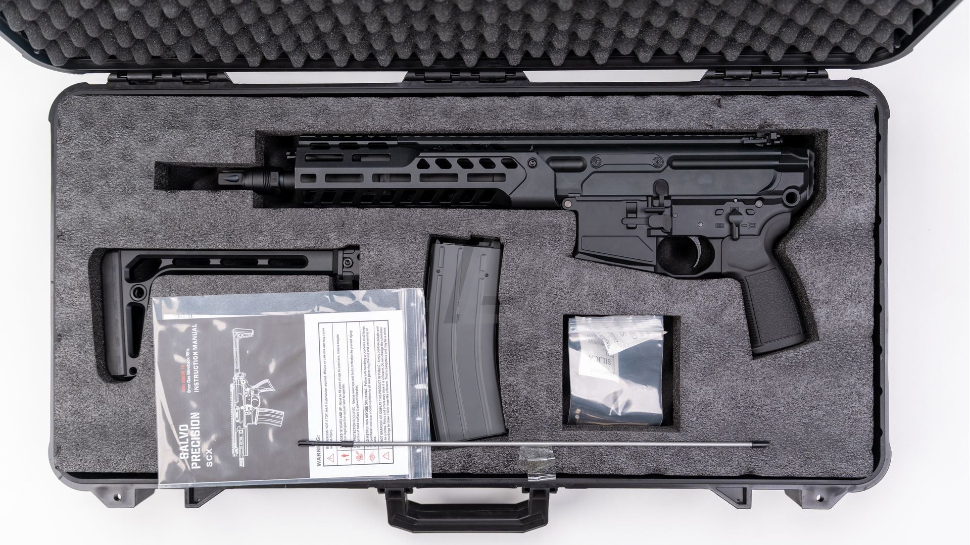 SALVO PRECISION - MCX MWS SPEAR CSAW 5.56 10.5INCH (BK)