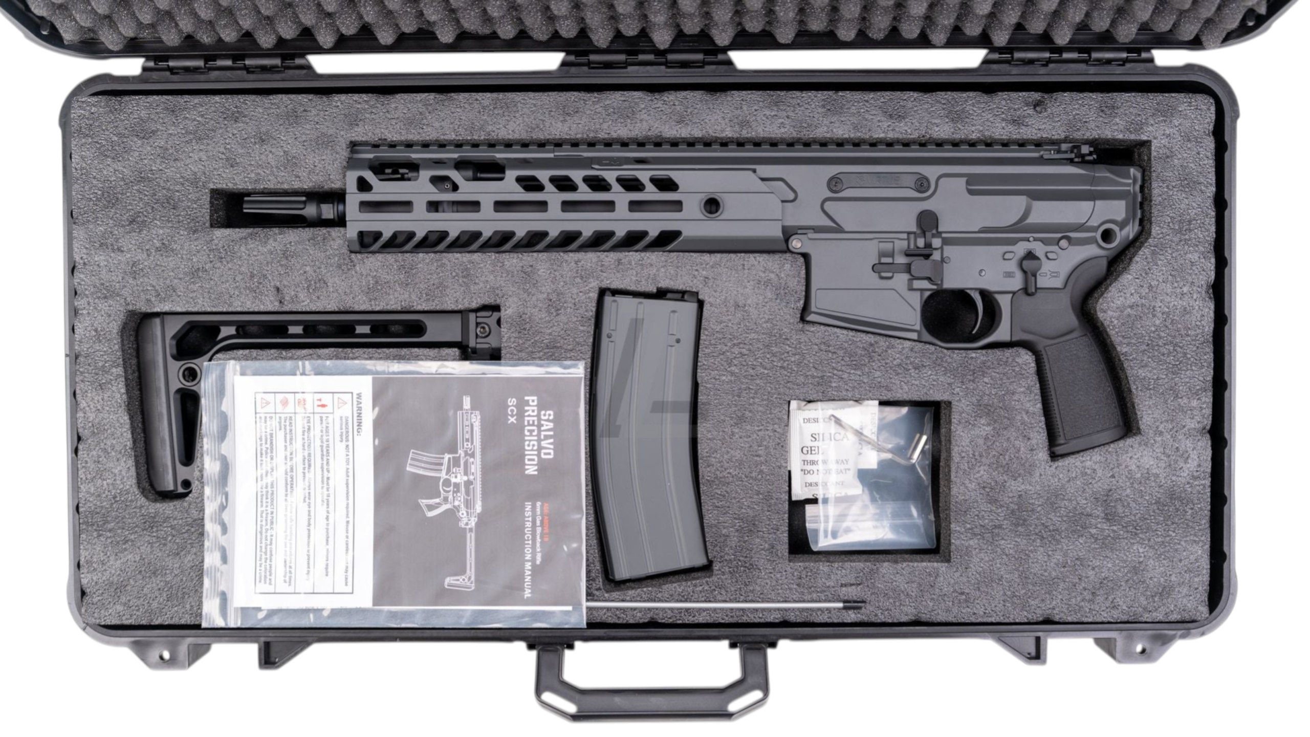 SALVO PRECISION - MCX MWS VIRTUS 5.56 11.5INCH (GREY)