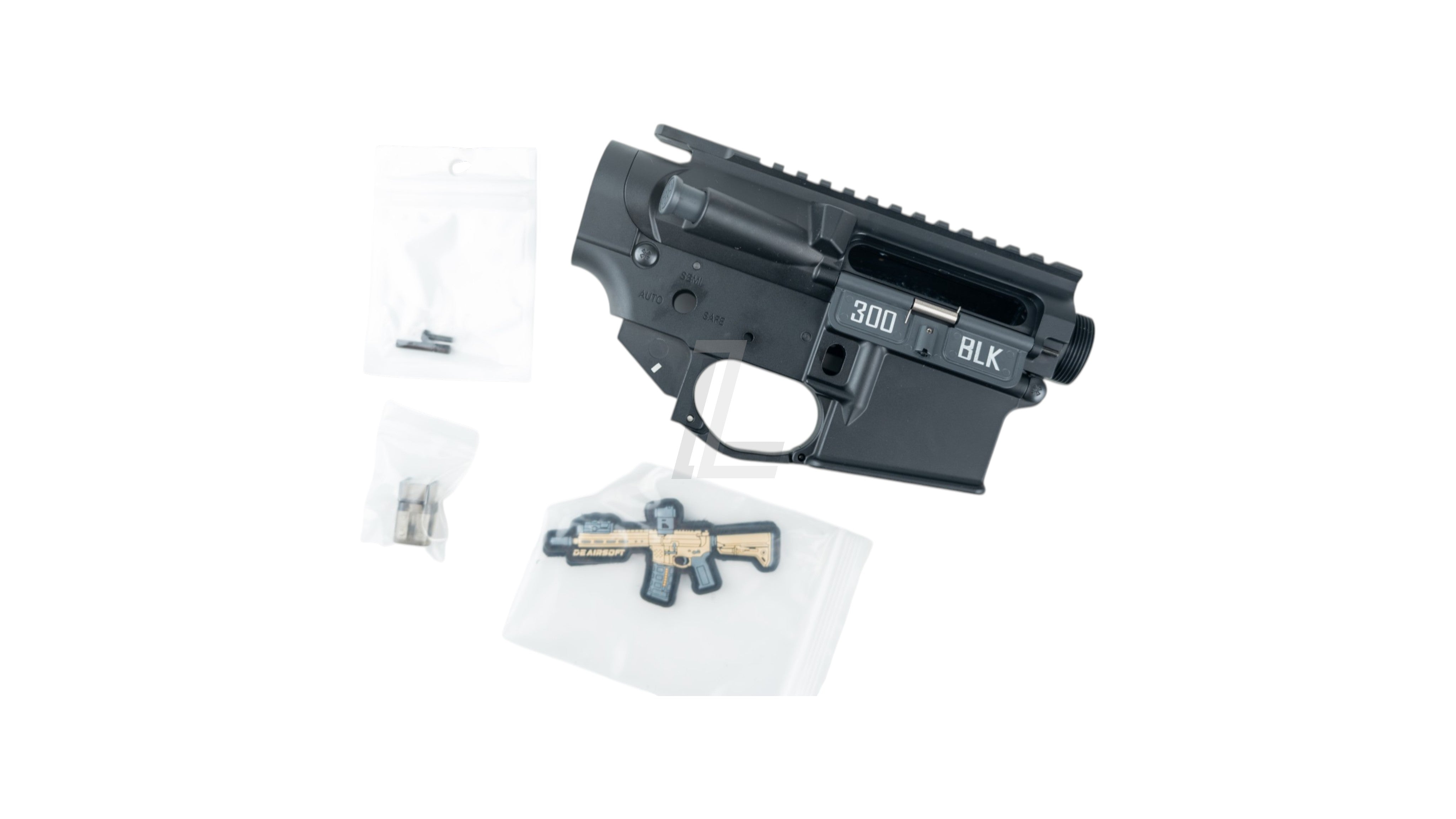 DOUBLE EAGLE - NOVESKE N4 RECEIVER SET FOR DE N4 MWS GBB RIFLE (BK)