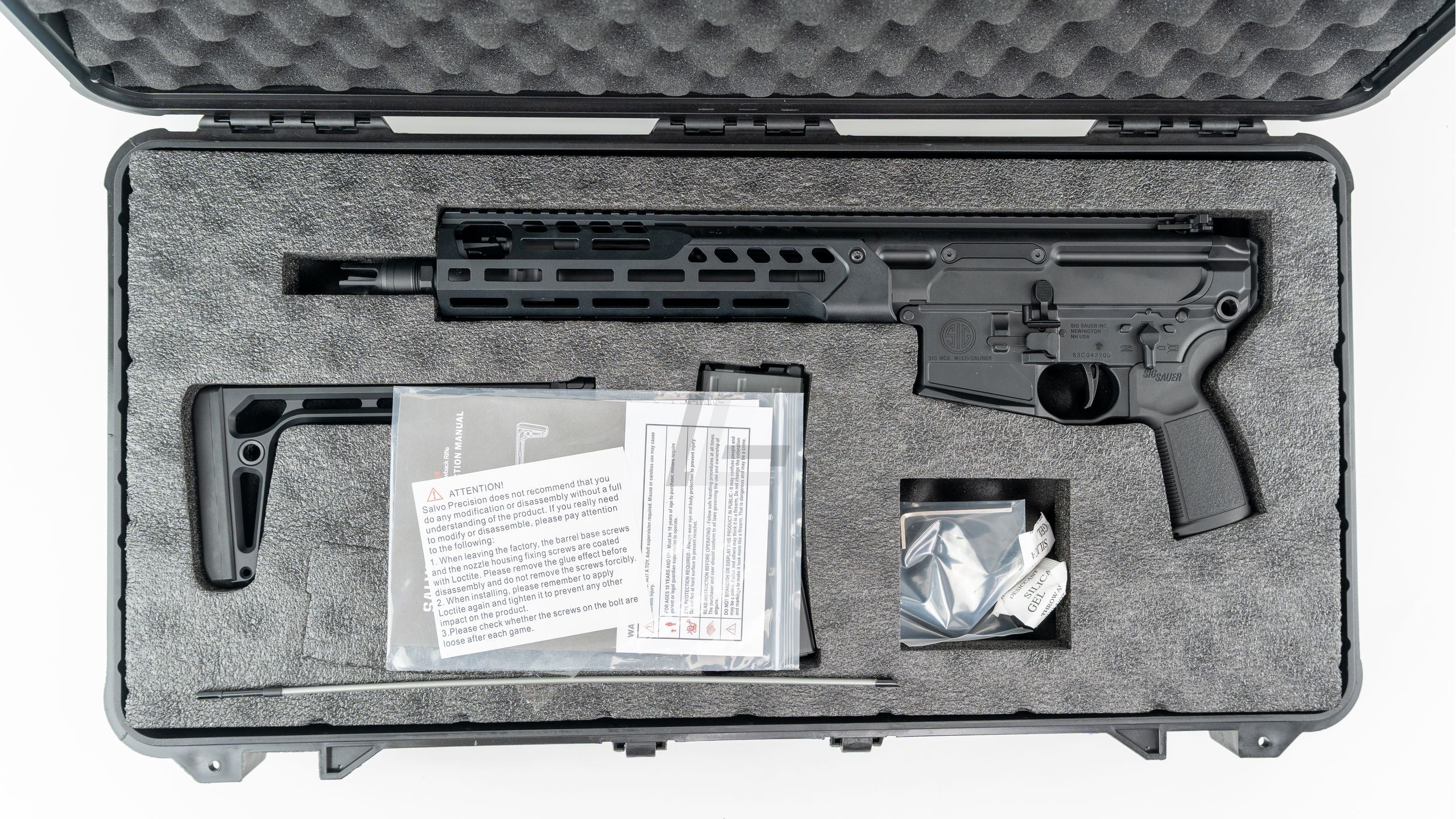 SALVO PRECISION - MCX MWS SPEAR LT 5.56 11.5INCH (BK) FULL MARKING