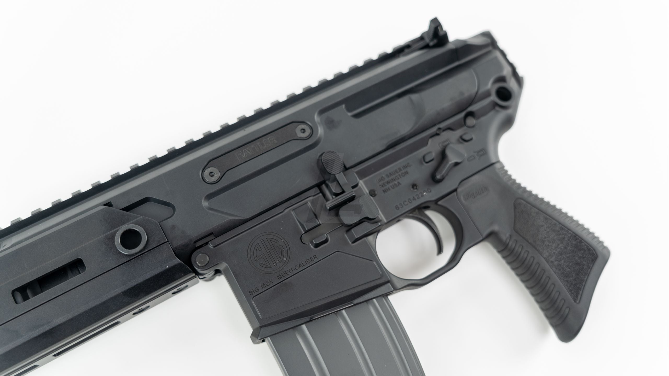 SALVO PRECISION - MWS GBB MCX RATTLER .300BLK 5.5 inch (Black) FULL MARKING V2