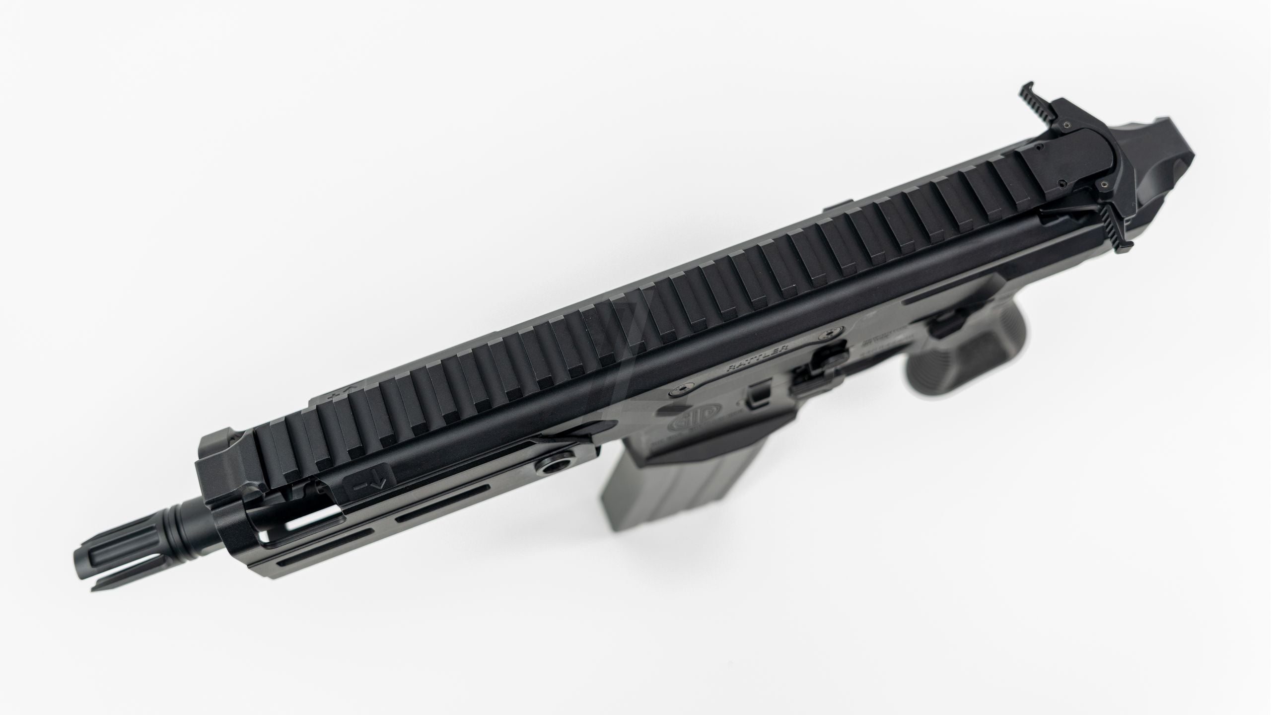 SALVO PRECISION - MWS GBB MCX RATTLER .300BLK 5.5 inch (Black) FULL MARKING V2