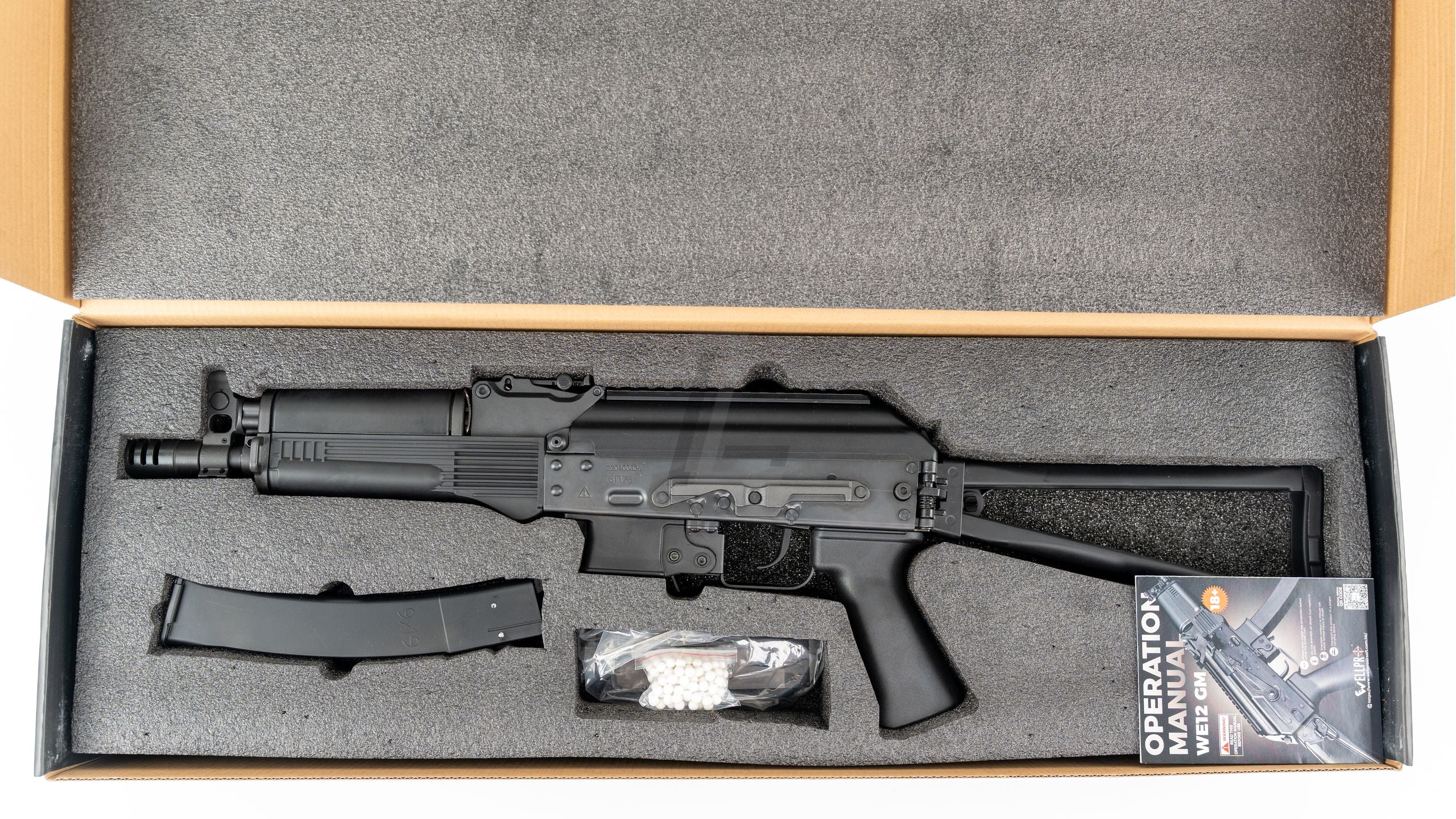 WELL PRO - PP-19-01 VITYAZ GBB SMG