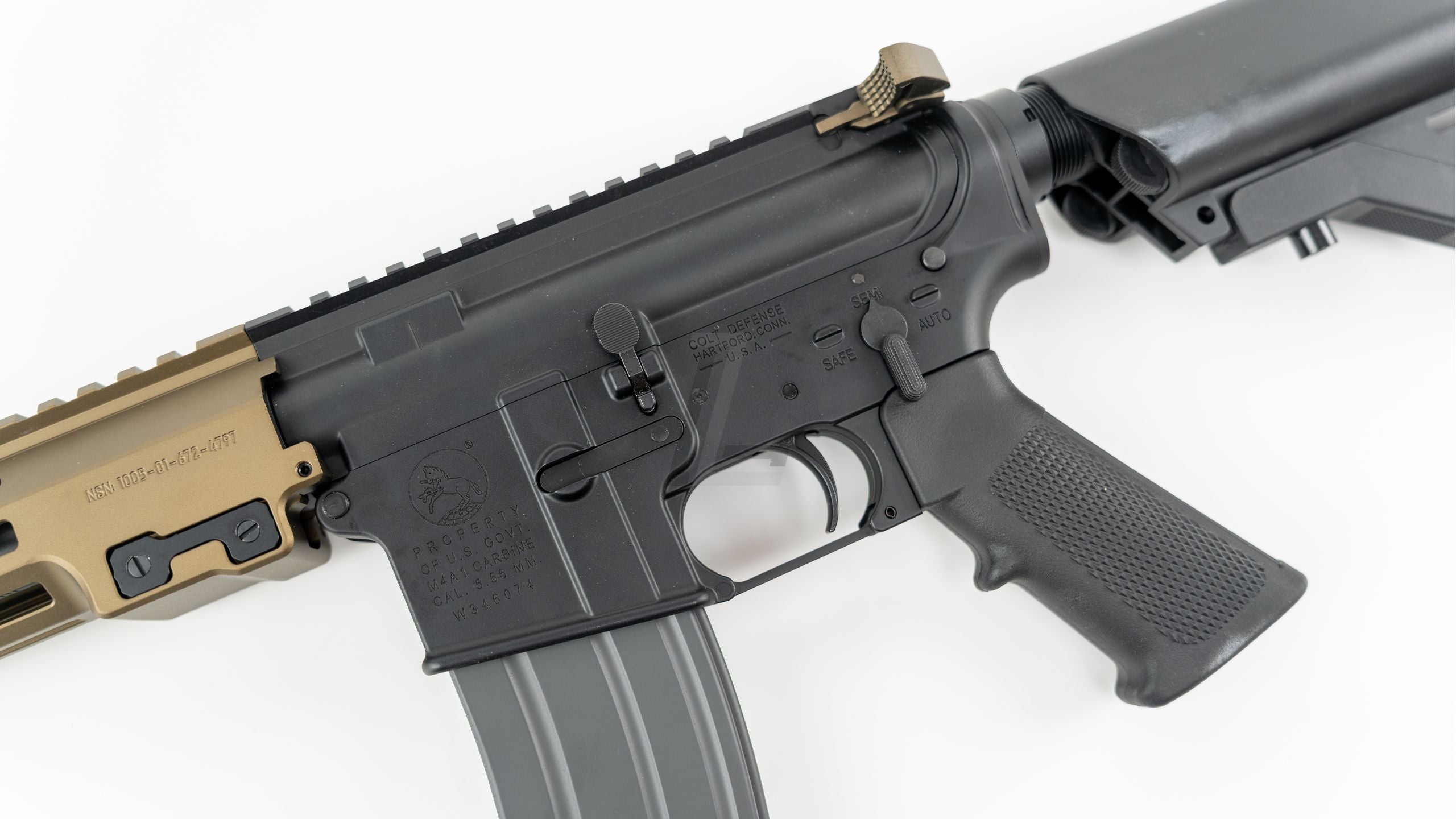 SALVO PRECISION - GEISSELE URGI USASOC 14.5INCH MWS GBB AIRSOFT RIFLE