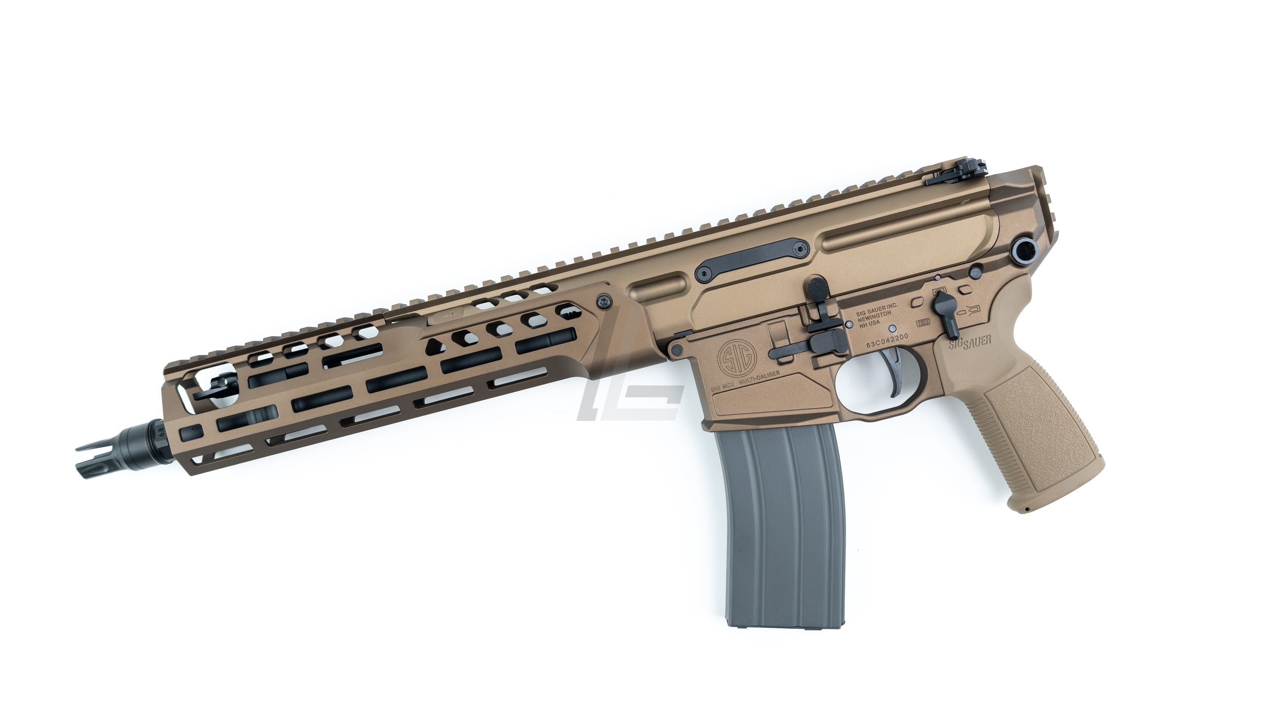 SALVO PRECISION - MWS GBB MCX SPEAR LT 5.56 11.5INCH (DARK EARTH) V2 FULL MARKING