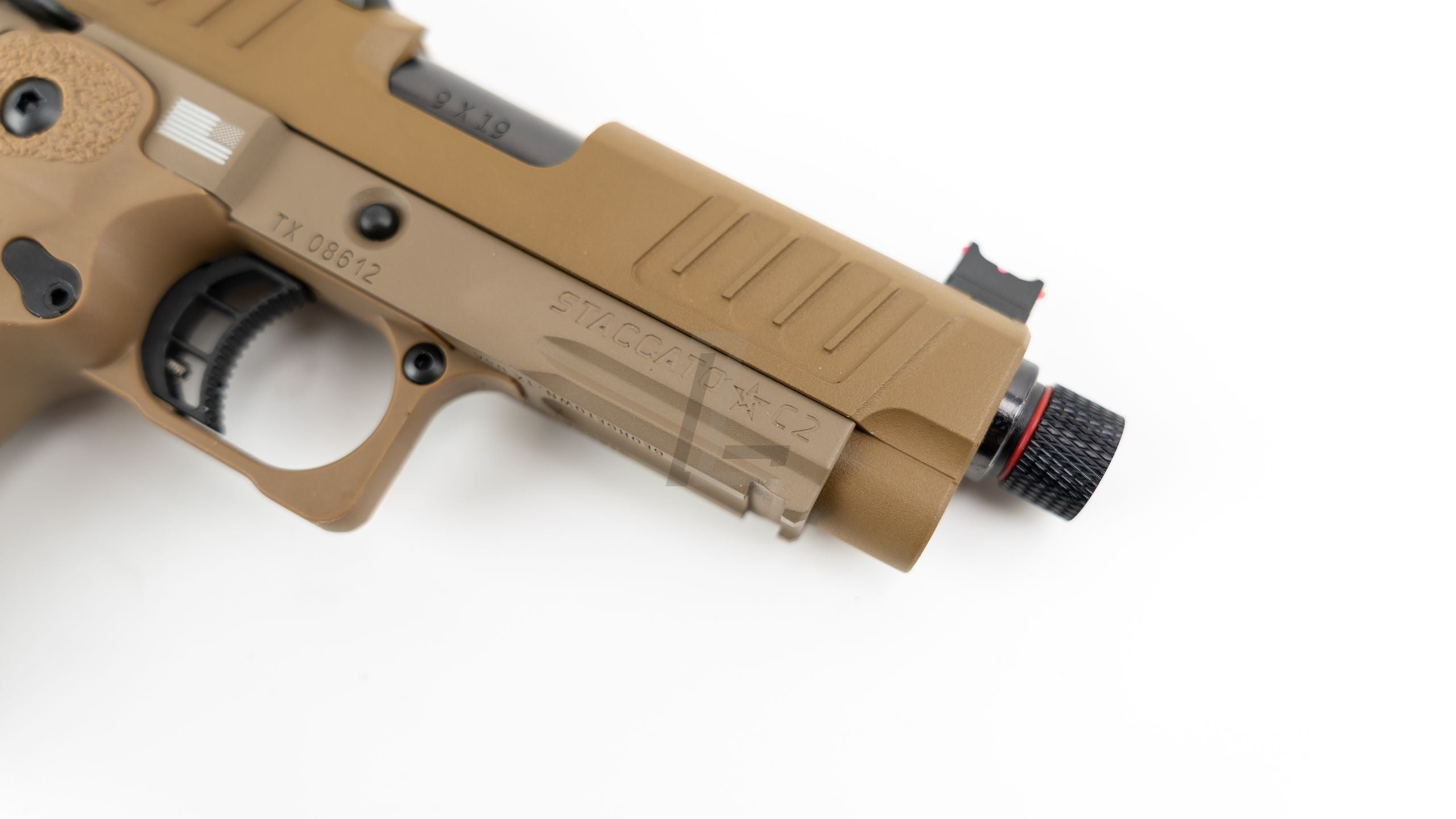 ARMY - STACCATO C2 GBB PISTOL WITH RMR CUT (DE) (STEEL PARTS)