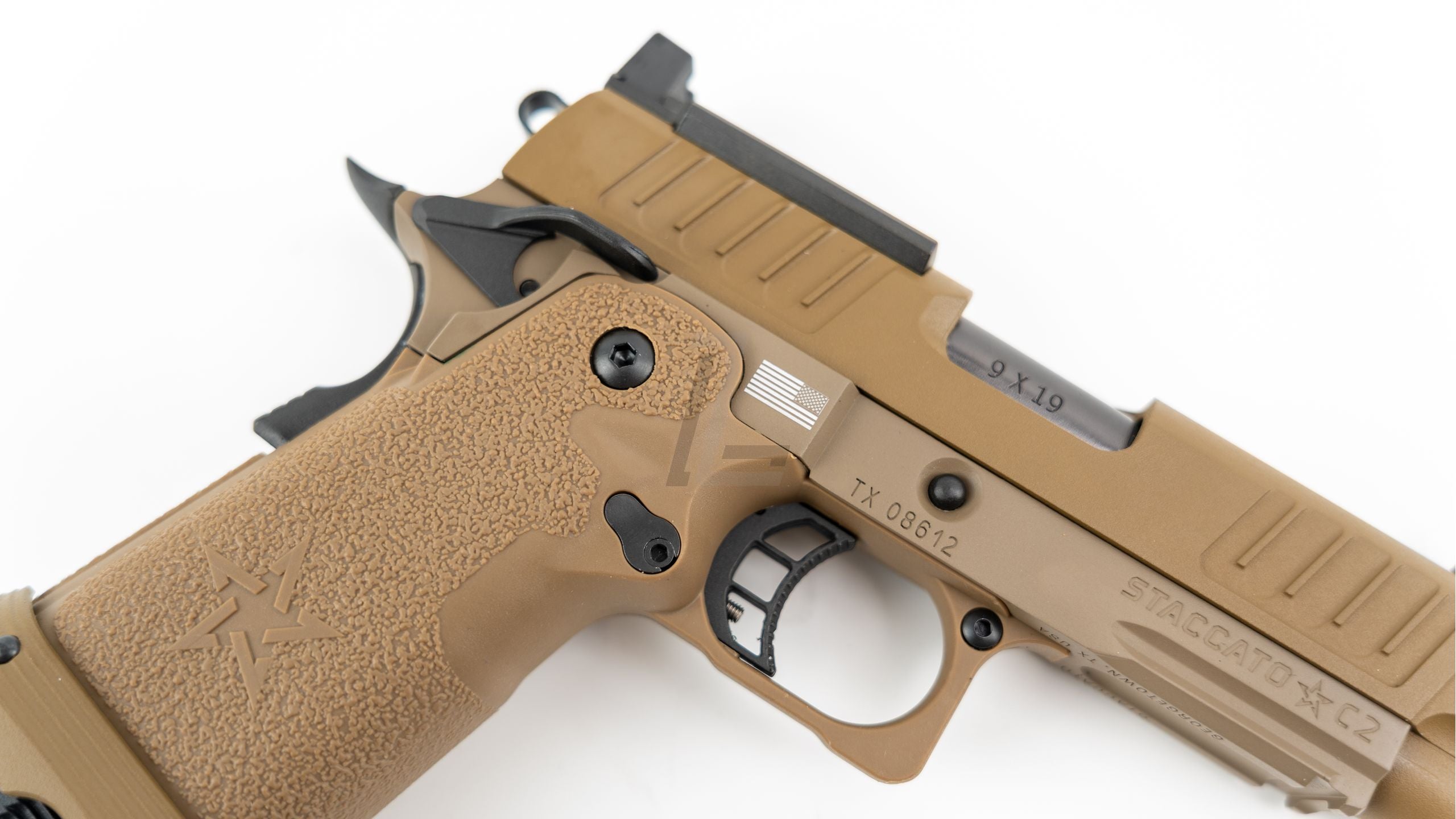 ARMY - STACCATO C2 GBB PISTOL WITH RMR CUT (DE) (STEEL PARTS)
