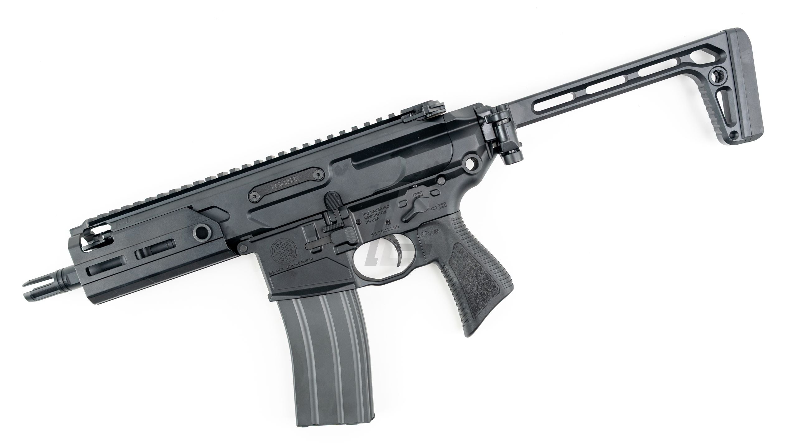 SALVO PRECISION - MWS GBB MCX RATTLER .300BLK 5.5 inch (Black) FULL MARKING V2