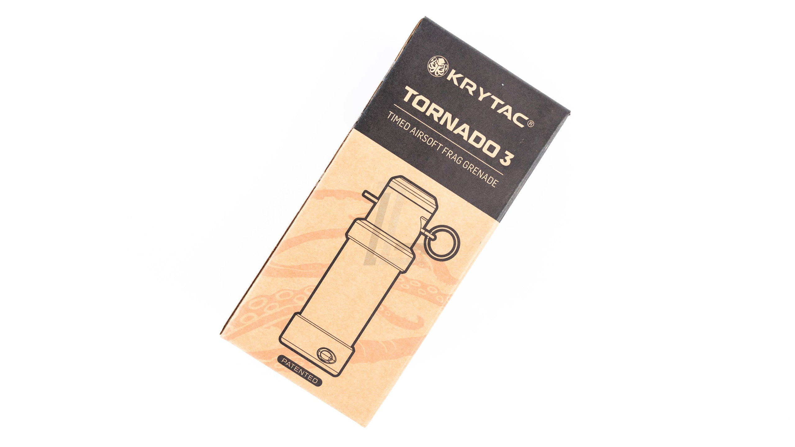 KRYTAC - TORNADO 3 TIMED AIRSOFT FRAG GRENADE