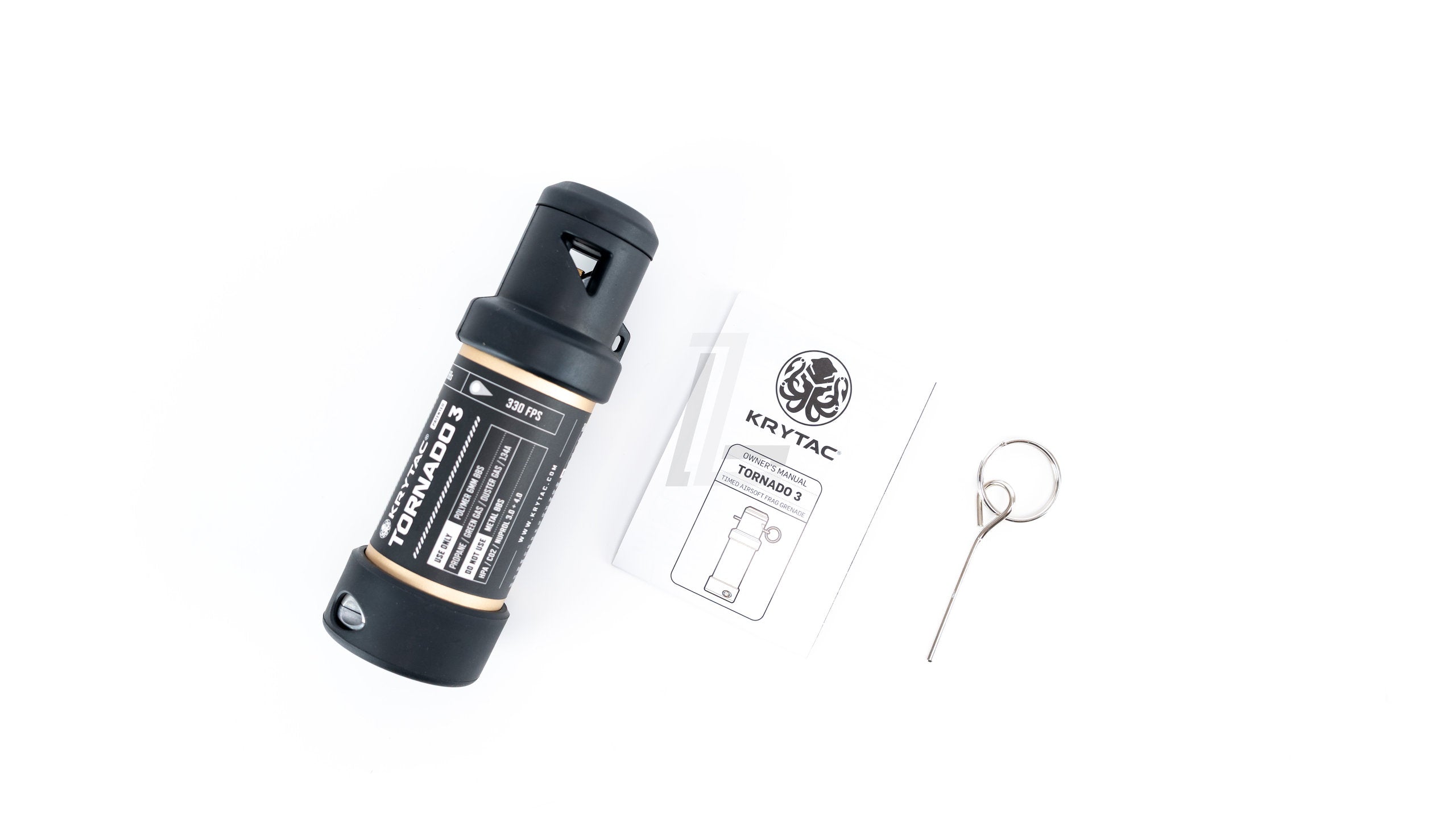 KRYTAC - TORNADO 3 TIMED AIRSOFT FRAG GRENADE