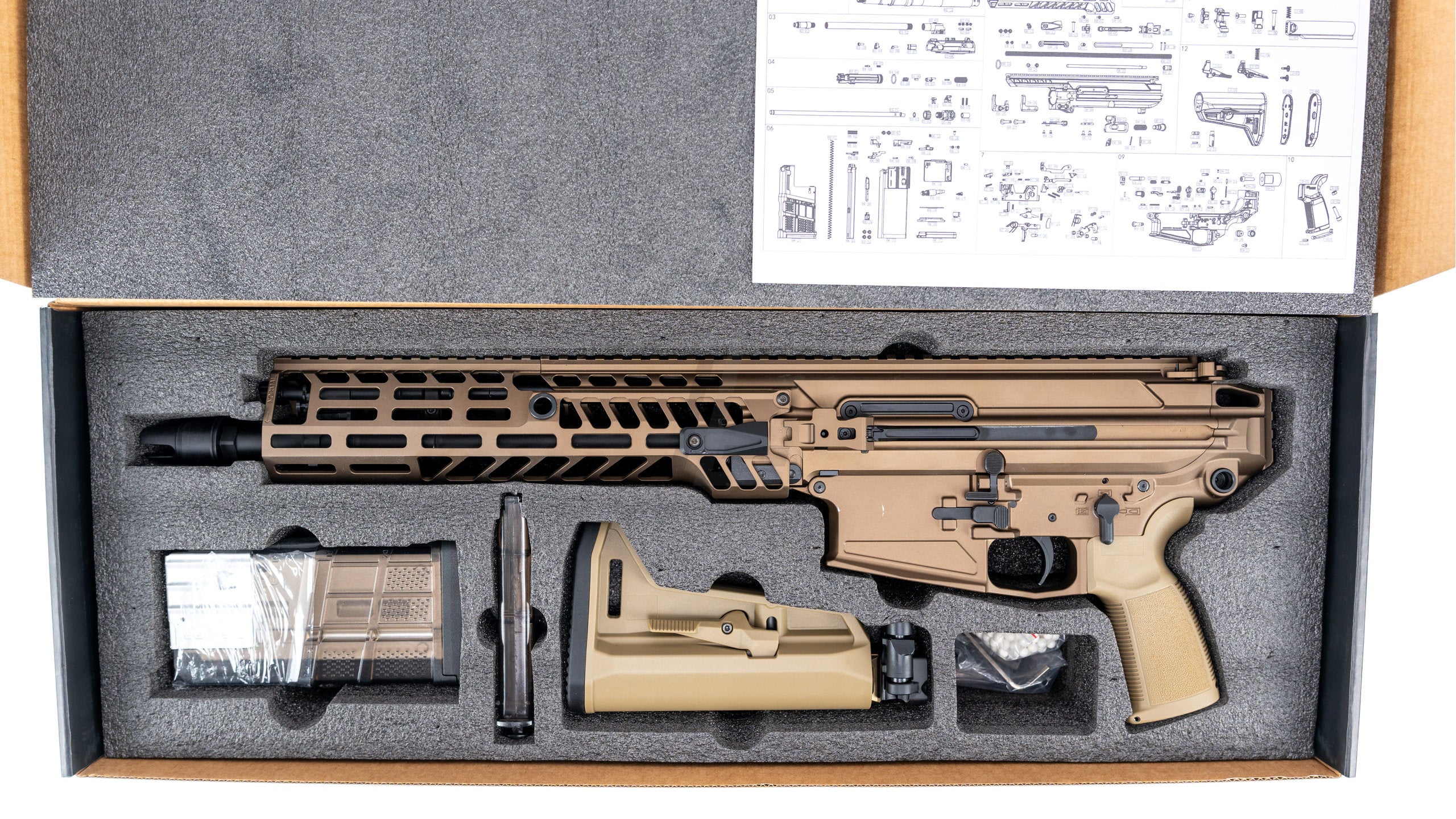 PROW - NGSW MCX-SPEAR XM5 6.8 13INCH GBB RIFLE