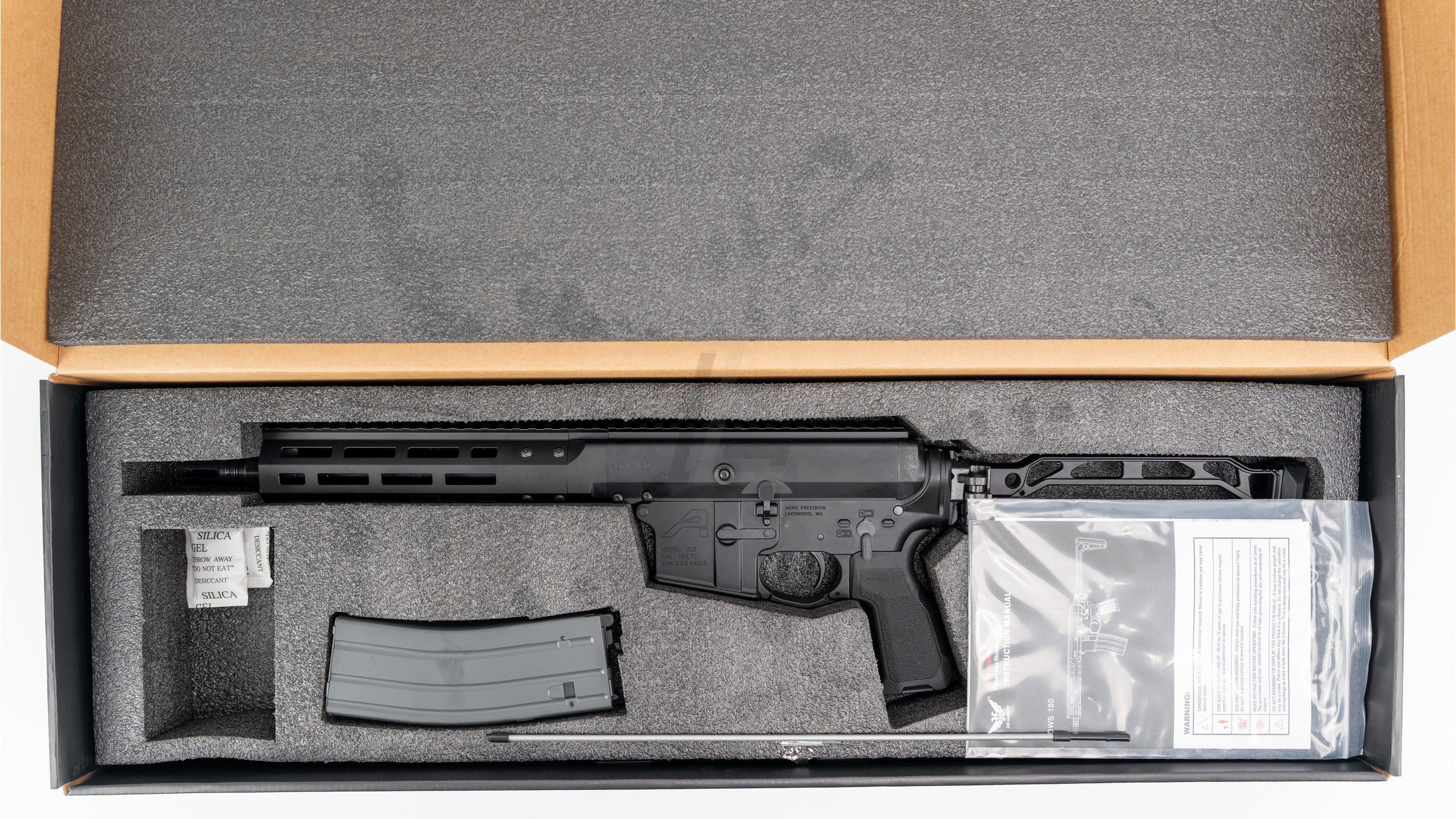 DOUBLE EAGLE - DGS-180 MWS GBB RIFLE (BLACK)