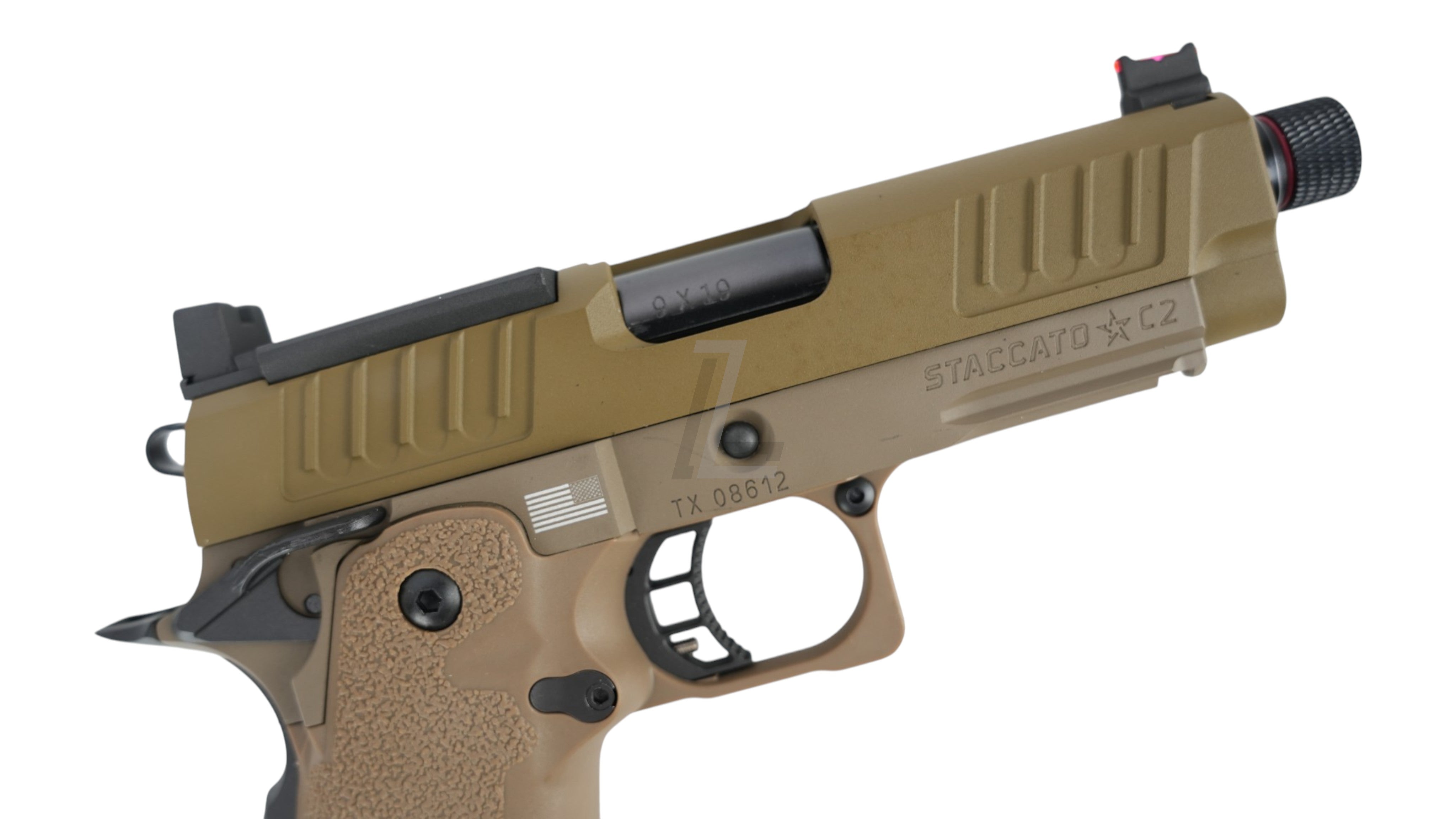 EMG X ARMY PLUS - R612-5 STACCATO C2 GBB AIRSOFT (STEEL PARTS VERSION)
