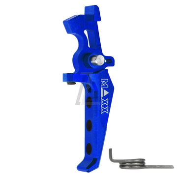 MAXX MODEL - CNC ALUMINUM ADVANCED SPEED TRIGGER (STYLE E) (BLUE)