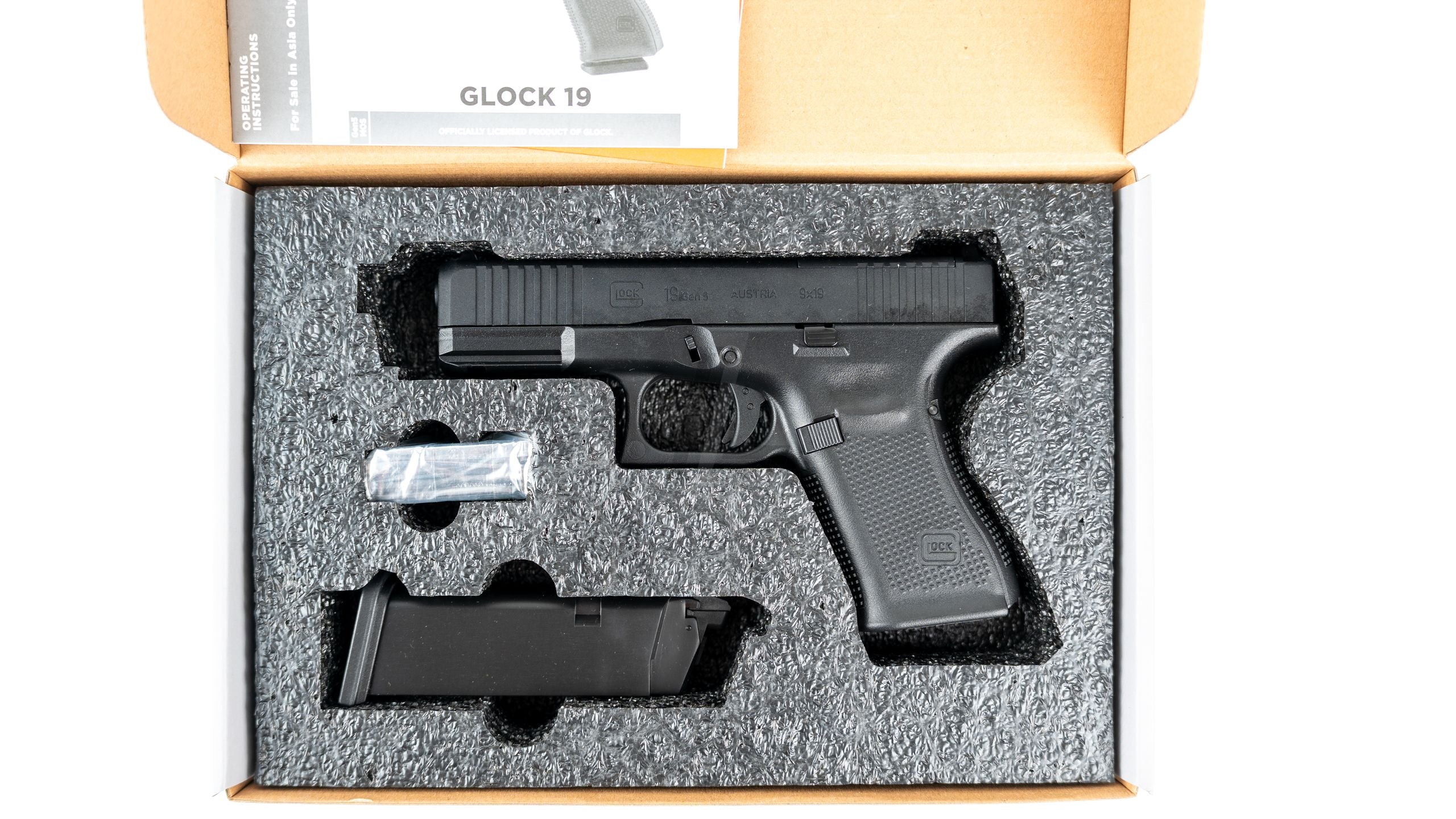 UMAREX - GLOCK 19 GEN 5 MOS GBB AIRSOFT PISTOL (SRC G19 GEN 5 MOS)