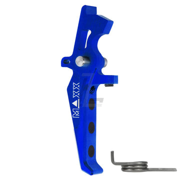 MAXX MODEL - CNC ALUMINUM ADVANCED SPEED TRIGGER (STYLE E) (BLUE)