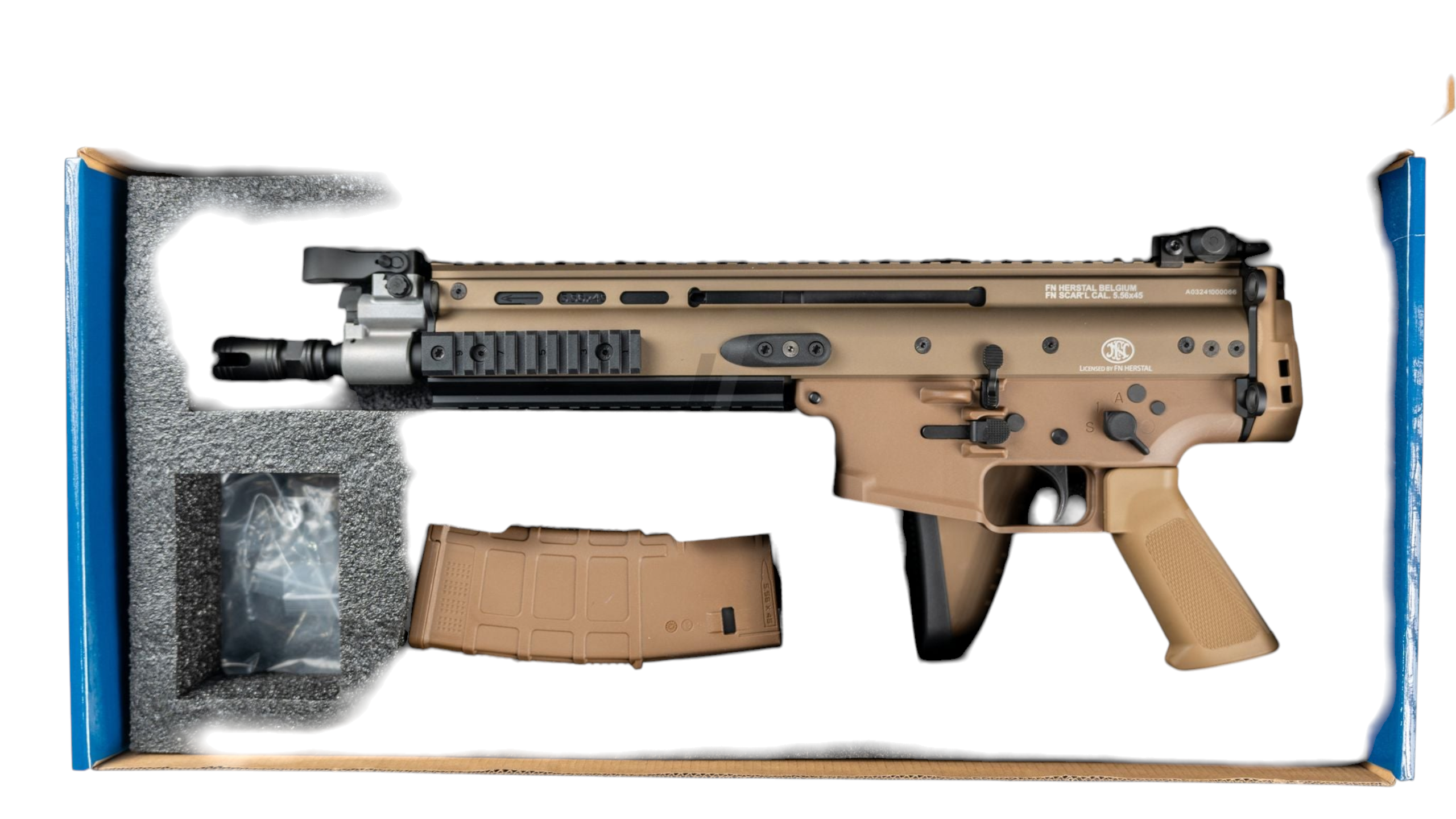 CYBERGUN - SCAR L MK2 MWS GBB - TAN (BY GUNS MODIFY, FN HERSTAL LICENSED)