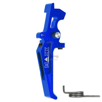 MAXX MODEL - CNC ALUMINUM ADVANCED SPEED TRIGGER (STYLE E) (BLUE)