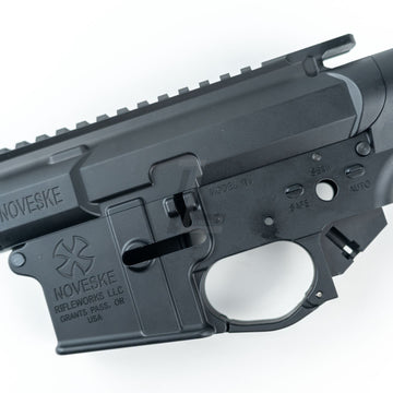 DOUBLE EAGLE - NOVESKE N4 RECEIVER SET FOR DE N4 MWS GBB RIFLE (BK)