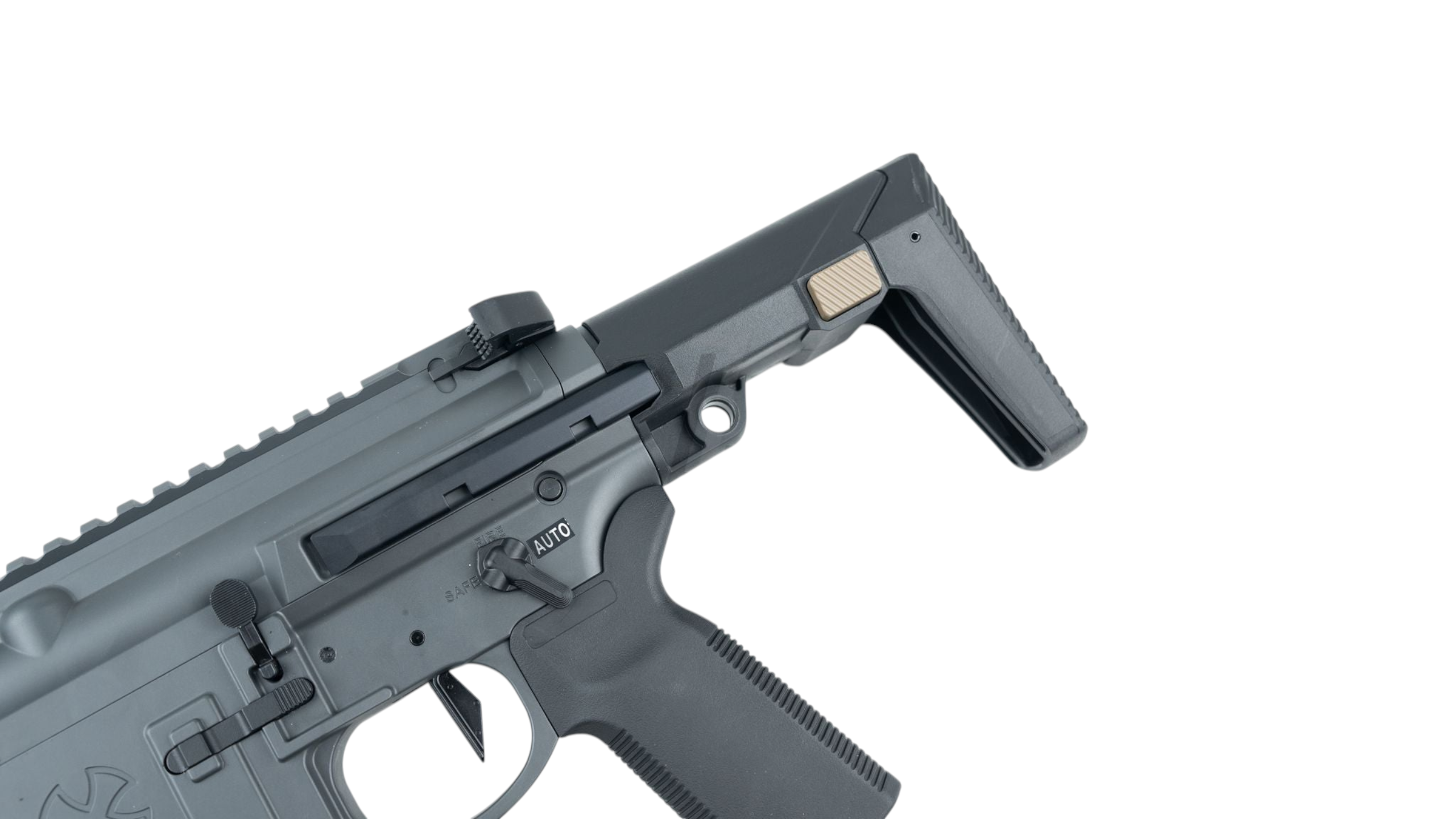 DOUBLE EAGLE - NOVESKE GHETTO BLASTER NHR-7" MWS GBB RIFLE (GREY)