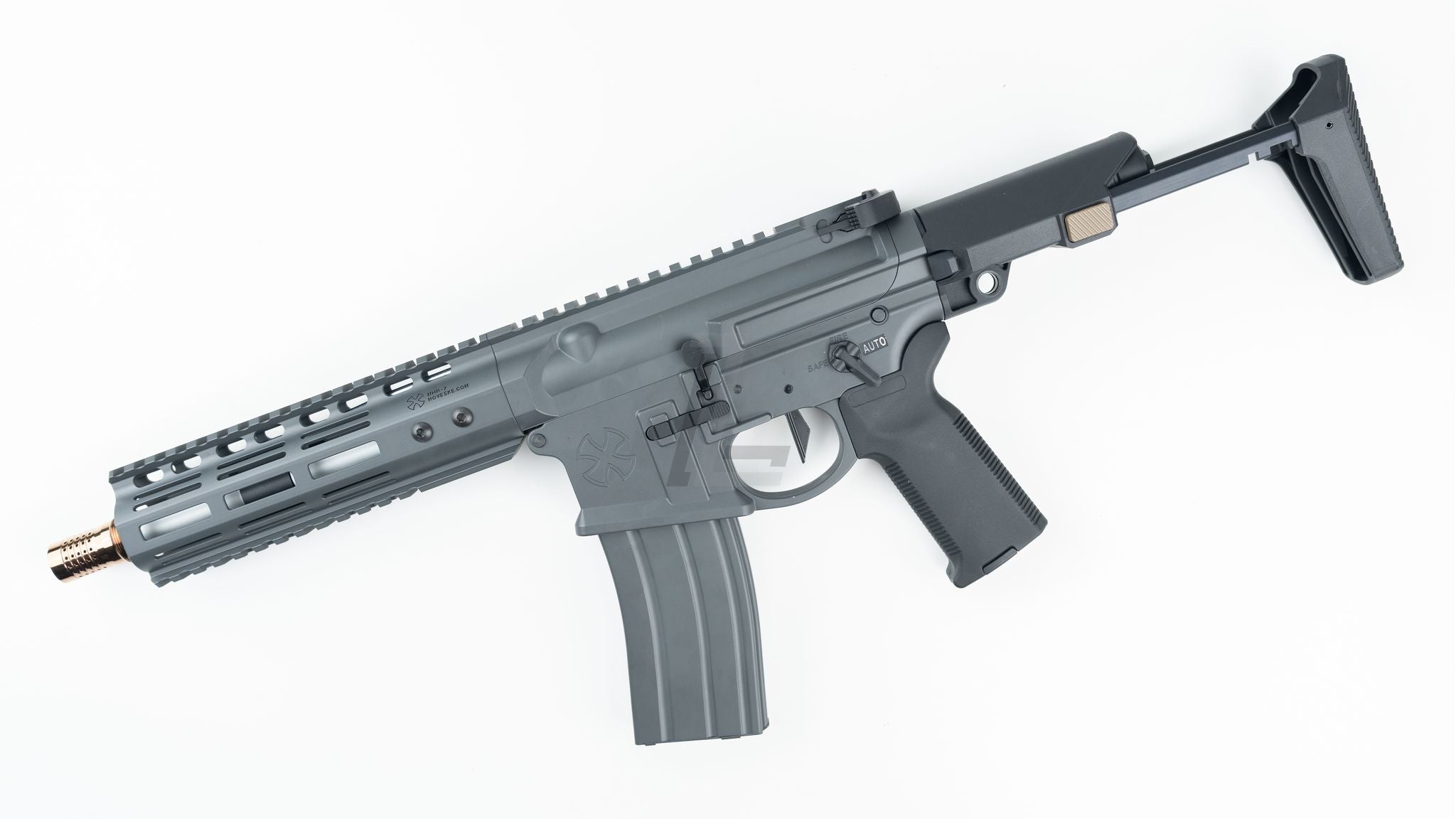 DOUBLE EAGLE - NOVESKE GHETTO BLASTER NHR-7" MWS GBB RIFLE (GREY)