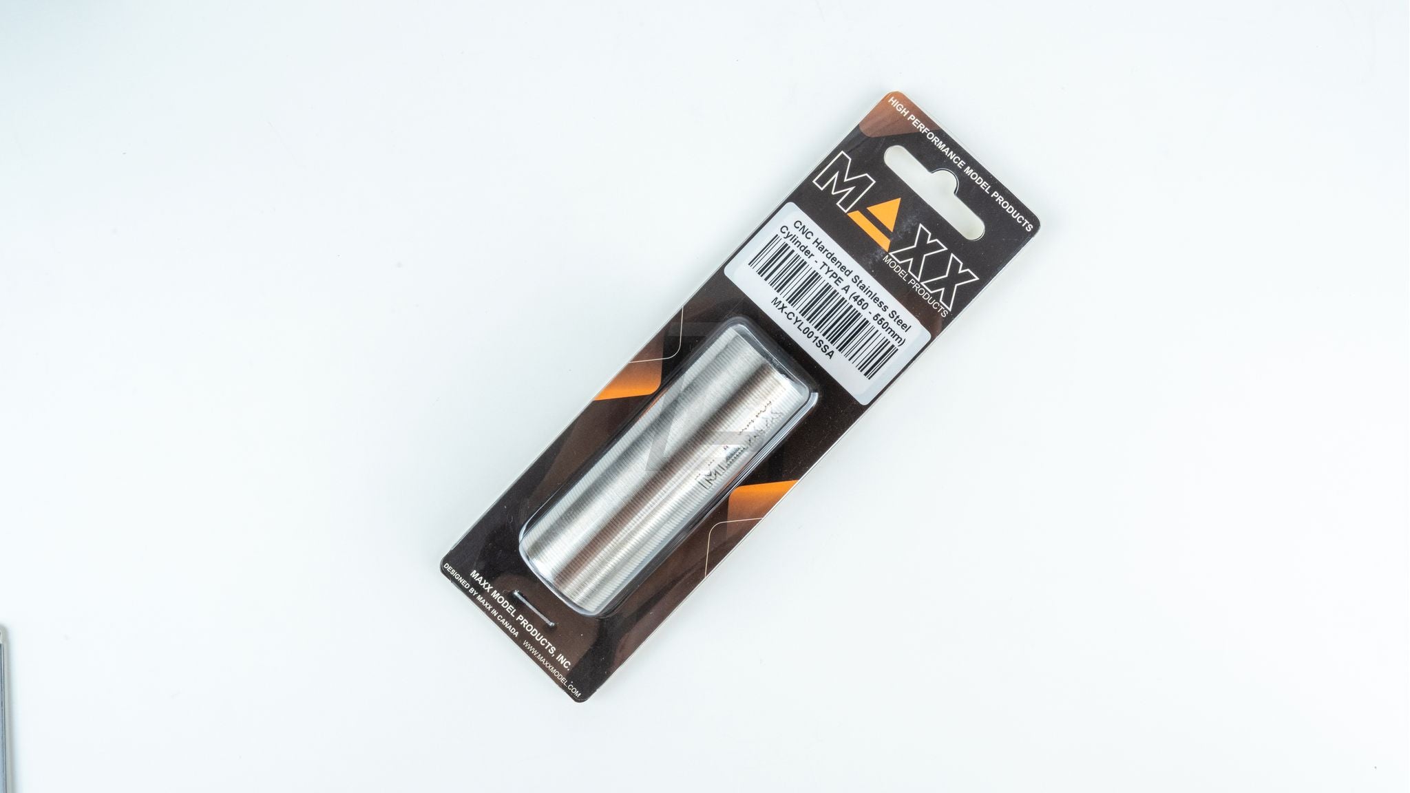 MAXX MODEL - CNC HARDENED STAINLESS STEEL CYLINDER - TYPE A (450 - 550MM)