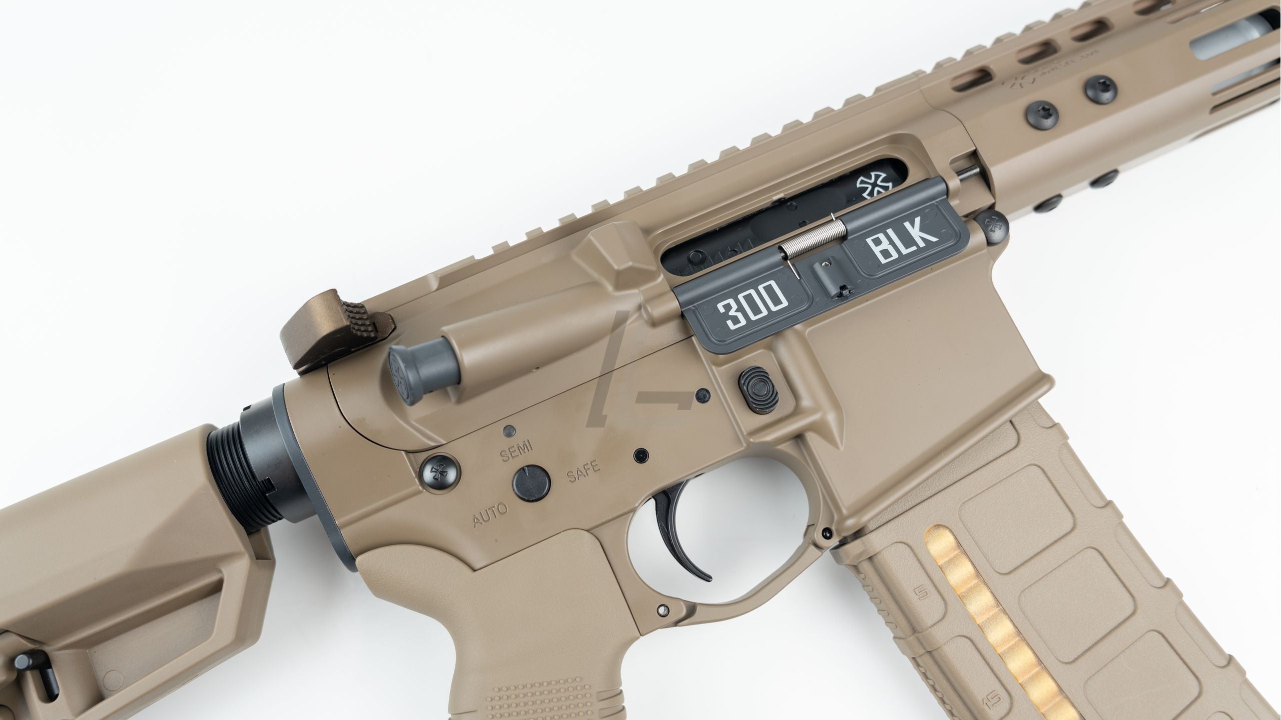 DOUBLE EAGLE - EMG NOVESKE DEVGRU N4 MWS GBB RIFLE PMAG (DARK EARTH)