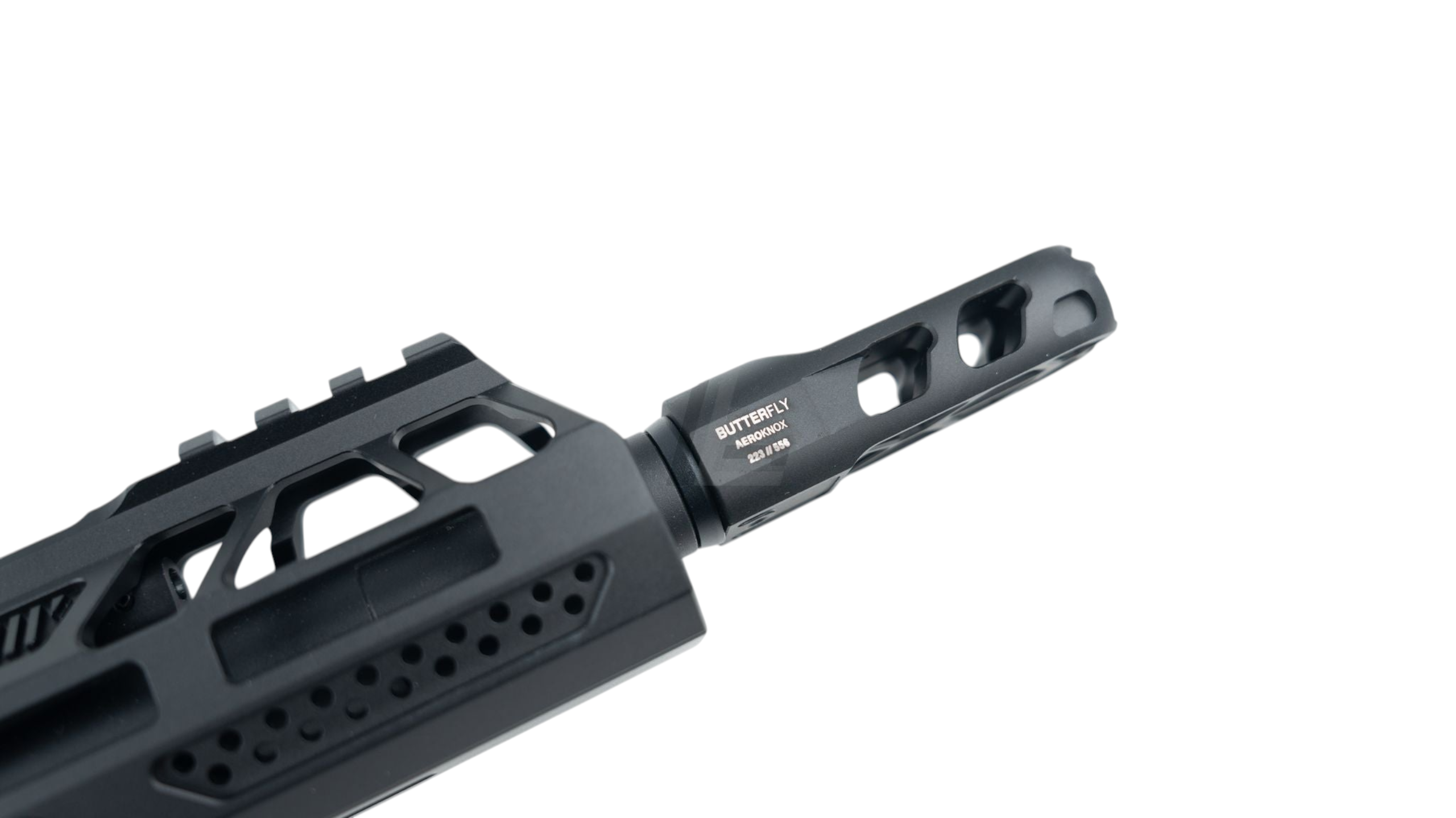DOUBLE EAGLE - AEROKNOX LICENSED AX15 MWS GBB 10.5 RIFLE (BK)