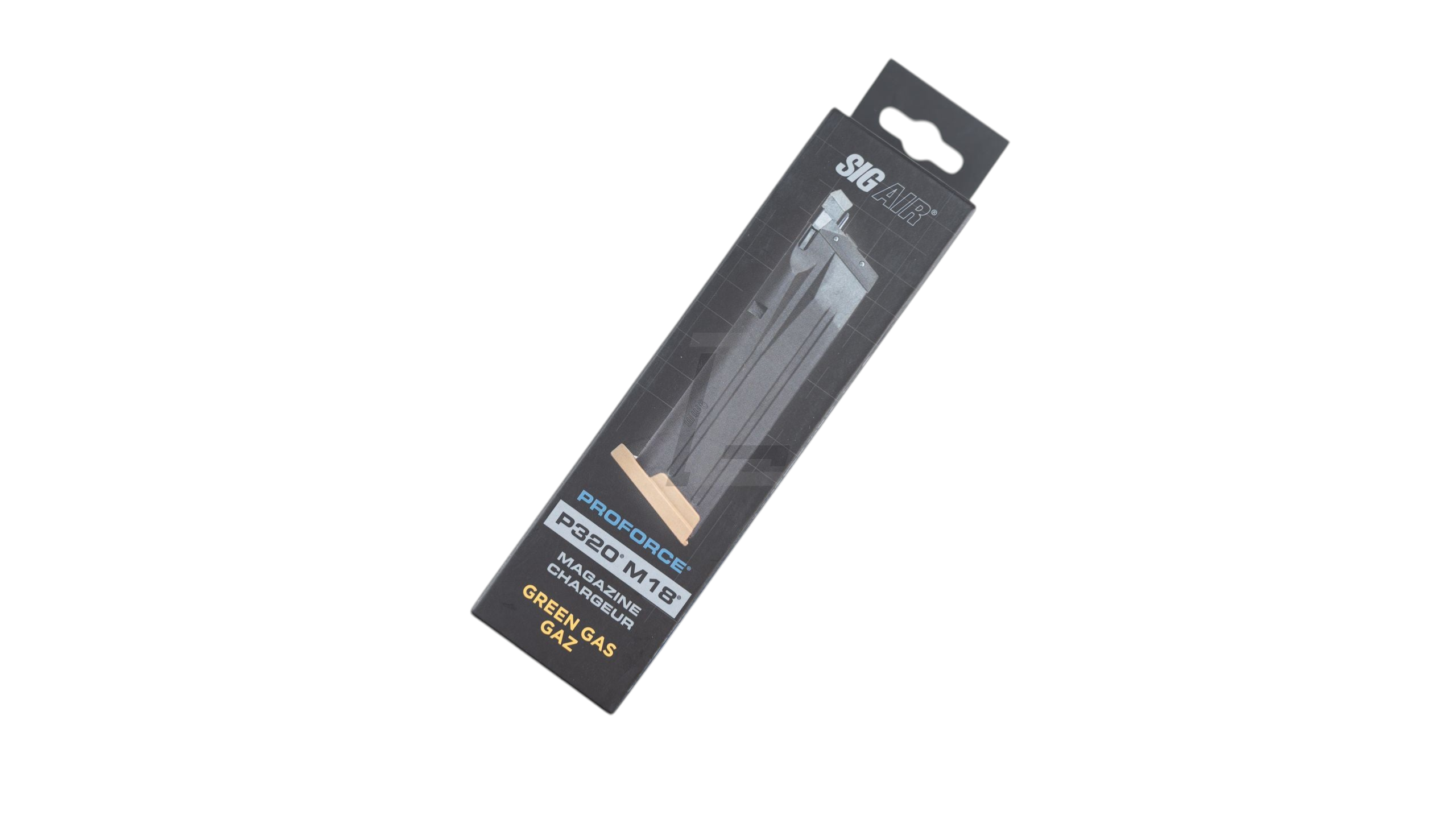 VFC - SIG SAUER M18 P320 AIRSOFT GREEN GAS MAGAZINE (21 ROUNDS) - TAN (BY SIG AIR & VFC)