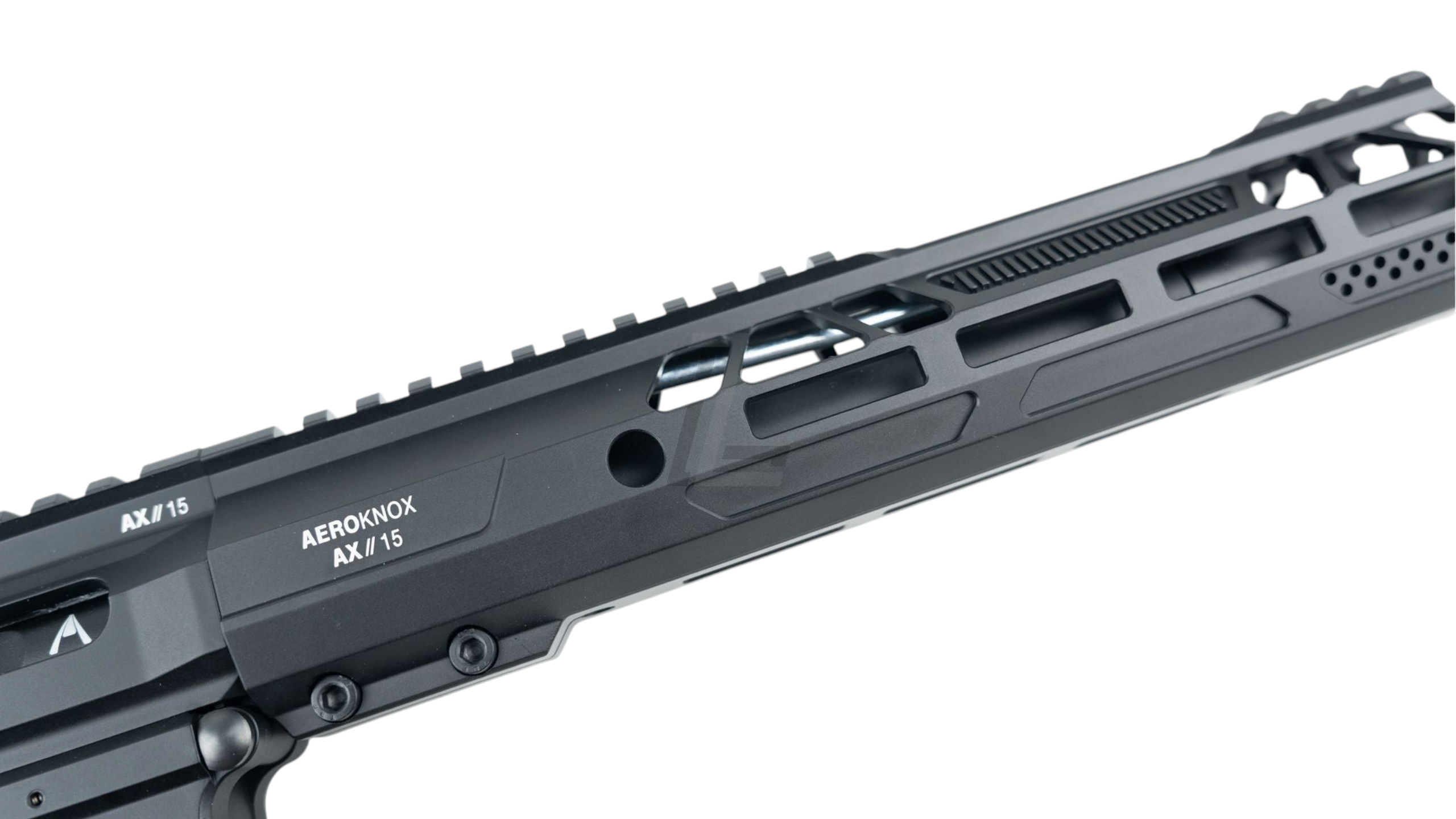 DOUBLE EAGLE - AEROKNOX LICENSED AX15 MWS GBB 10.5 RIFLE (BK)
