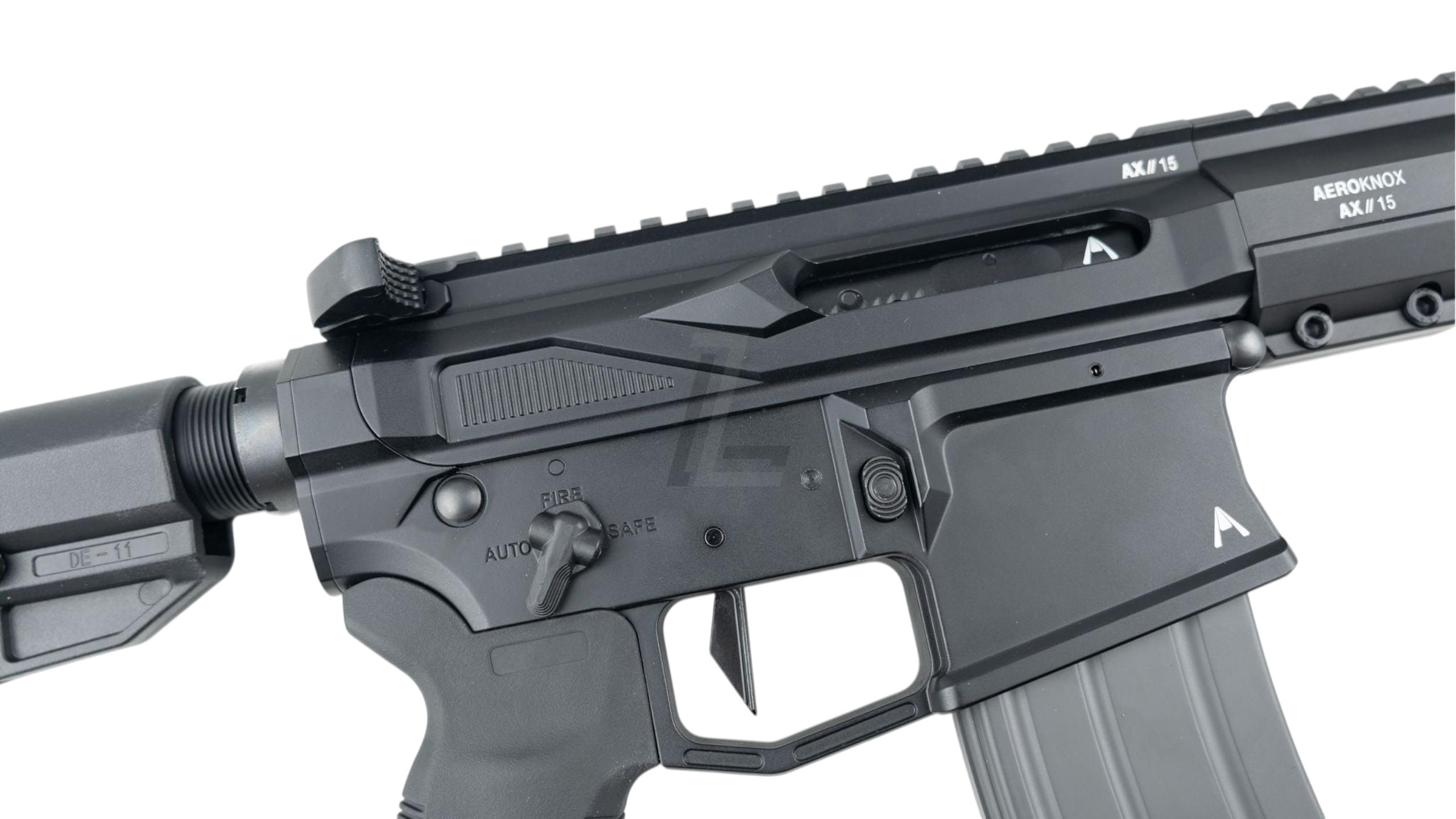 DOUBLE EAGLE - AEROKNOX LICENSED AX15 MWS GBB 10.5 RIFLE (BK)