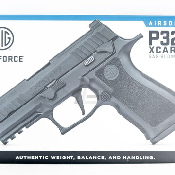 VFC - SIG SAUER P320 XCARRY GREEN GAS AIRSOFT PISTOL - BLACK BY SIG AIR