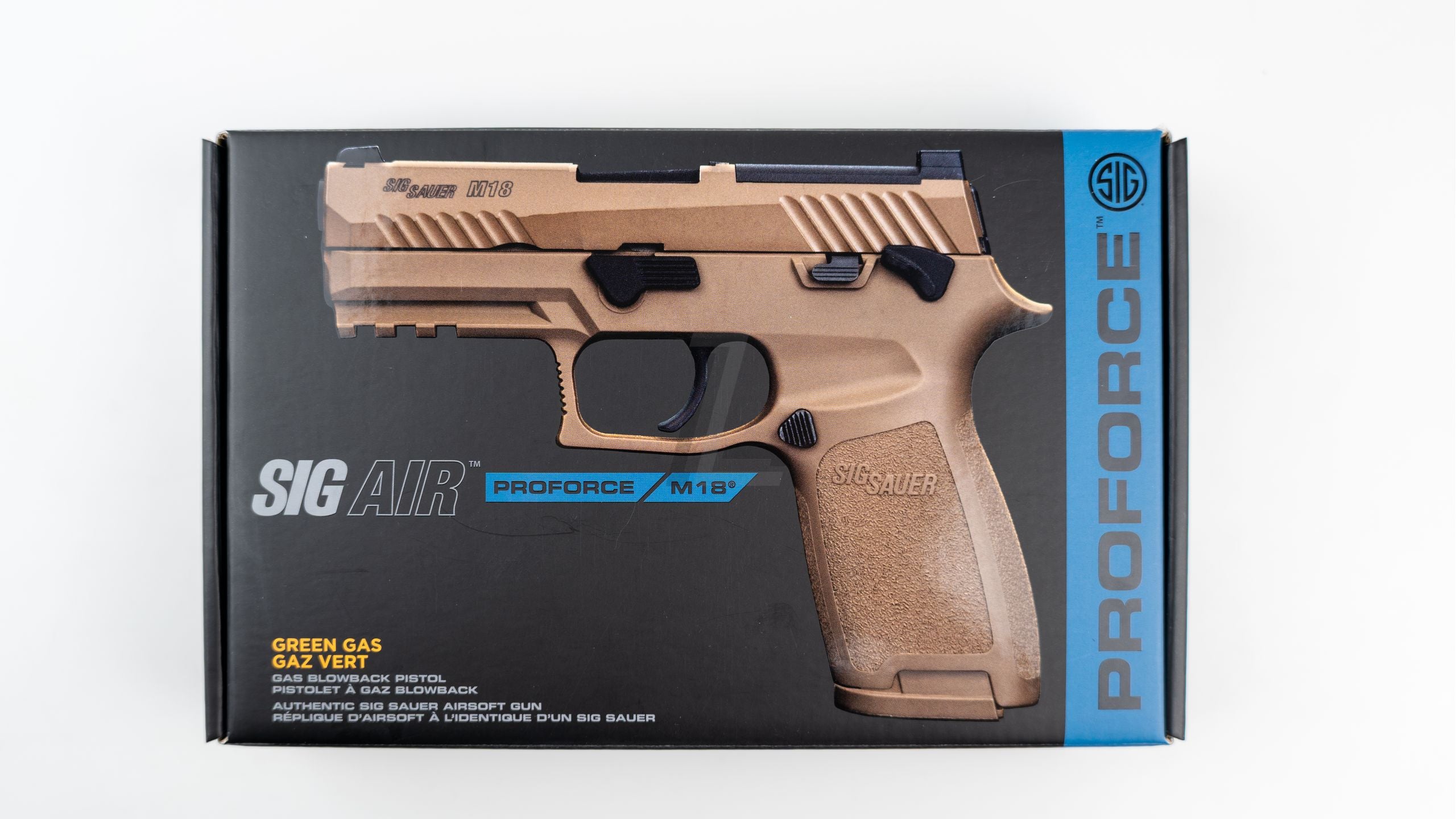 VFC - SIG SAUER M18 P320 GREEN GAS AIRSOFT PISTOL - TAN BY SIG AIR