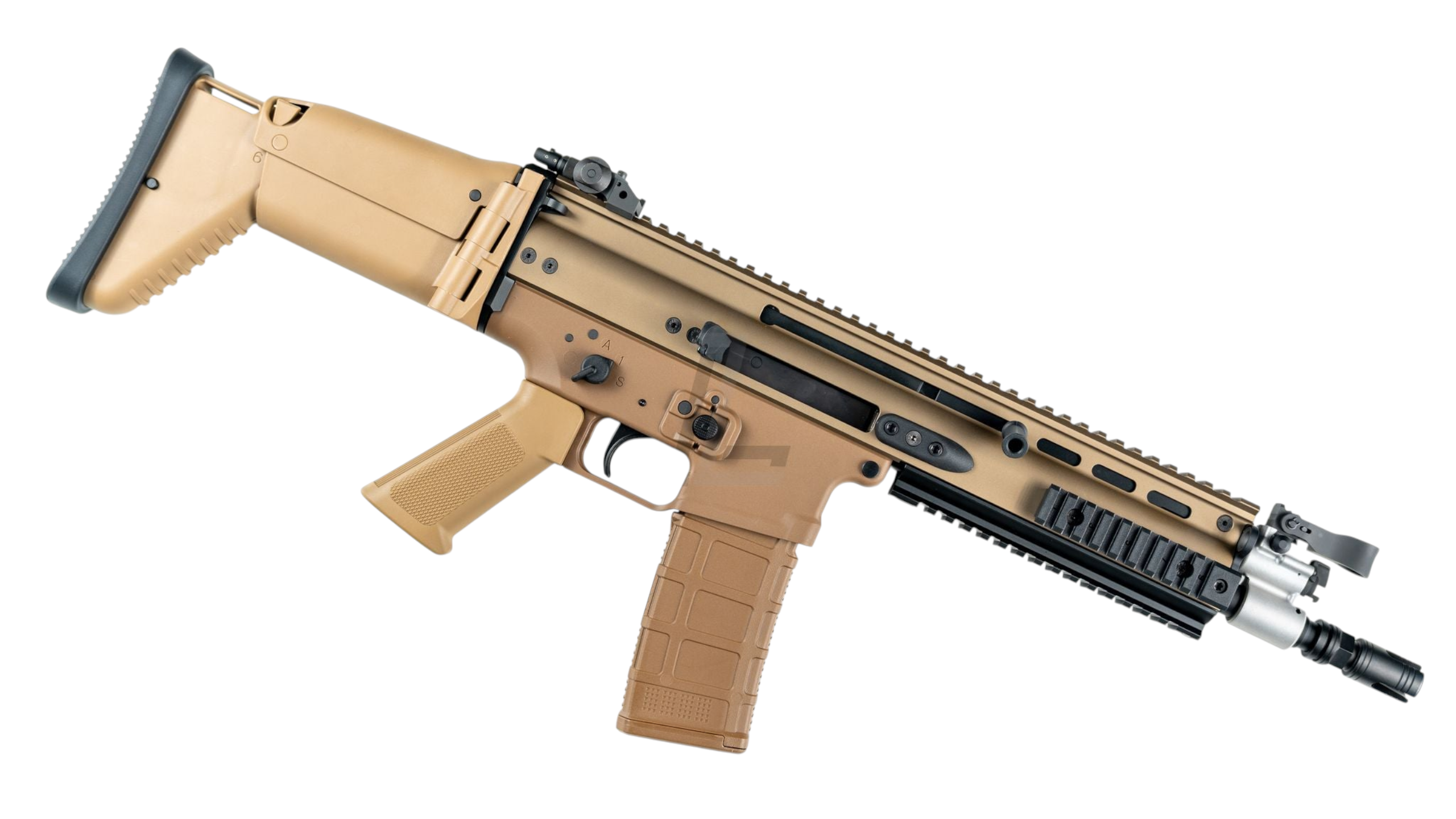 CYBERGUN - SCAR L MK2 MWS GBB - TAN (BY GUNS MODIFY, FN HERSTAL LICENSED)