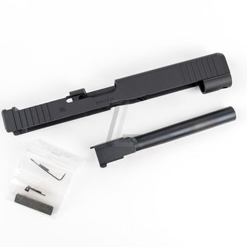 GUARDER - CNC ALUMINUM SLIDE/STEEL BARREL KIT FOR MARUI G17 GEN5 MOS (G34 GEN5 MOS/BLACK)