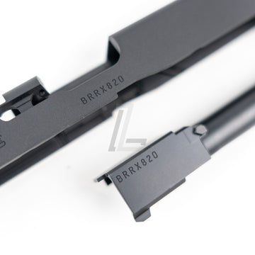 GUARDER - CNC ALUMINUM SLIDE/STEEL BARREL KIT FOR MARUI G17 GEN5 MOS (G34 GEN5 MOS/BLACK)