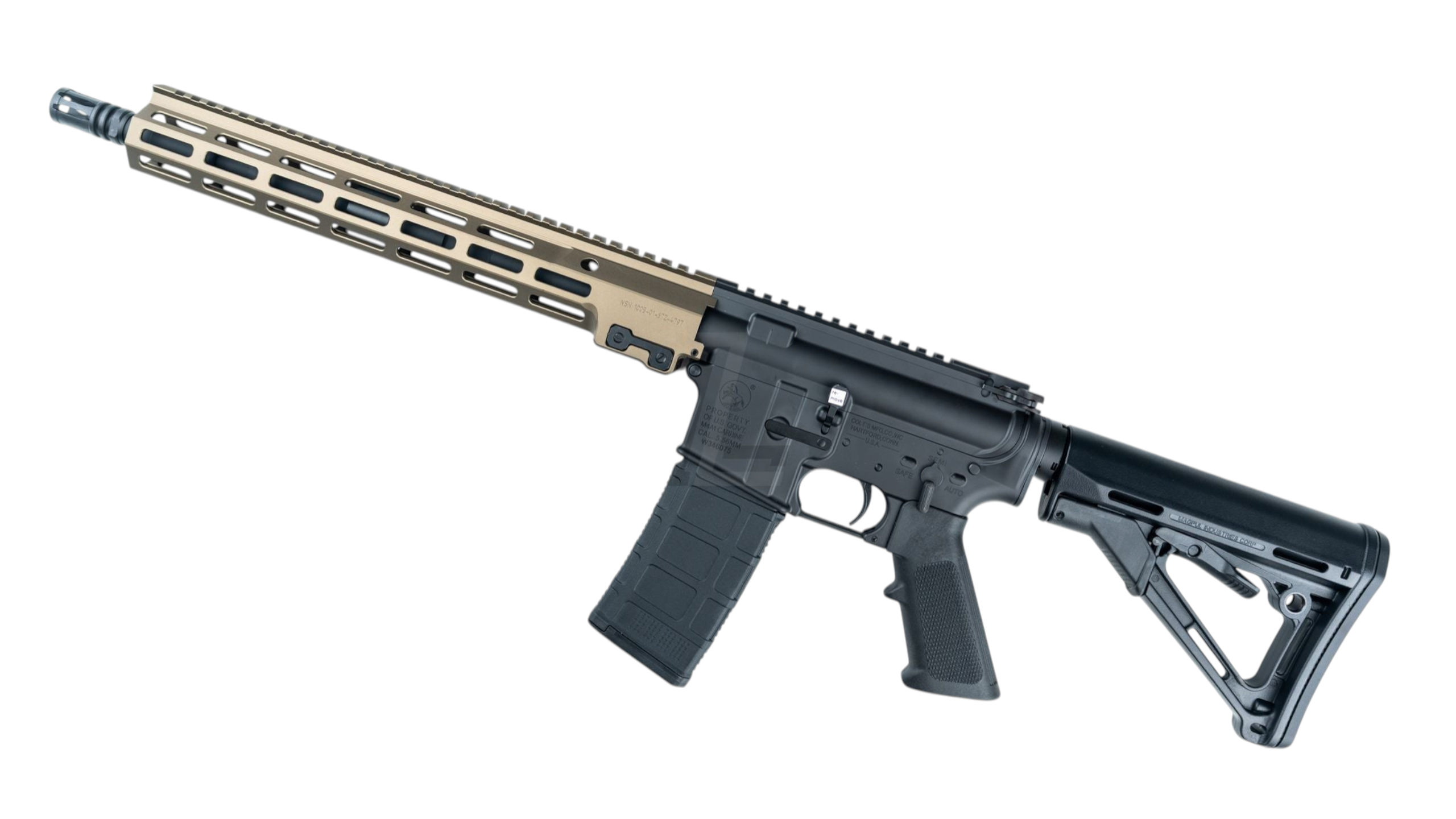 GUNS MODIFY - MK16 URGI 14.5 MWS GBB RIFLE COLT RECEIVER
