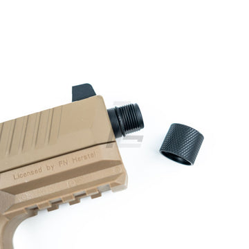 DOUBLE EAGLE - EMG FN HERSTAL LICENSED FN 509 GAS AIRSOFT PISTOL (DARK EARTH)