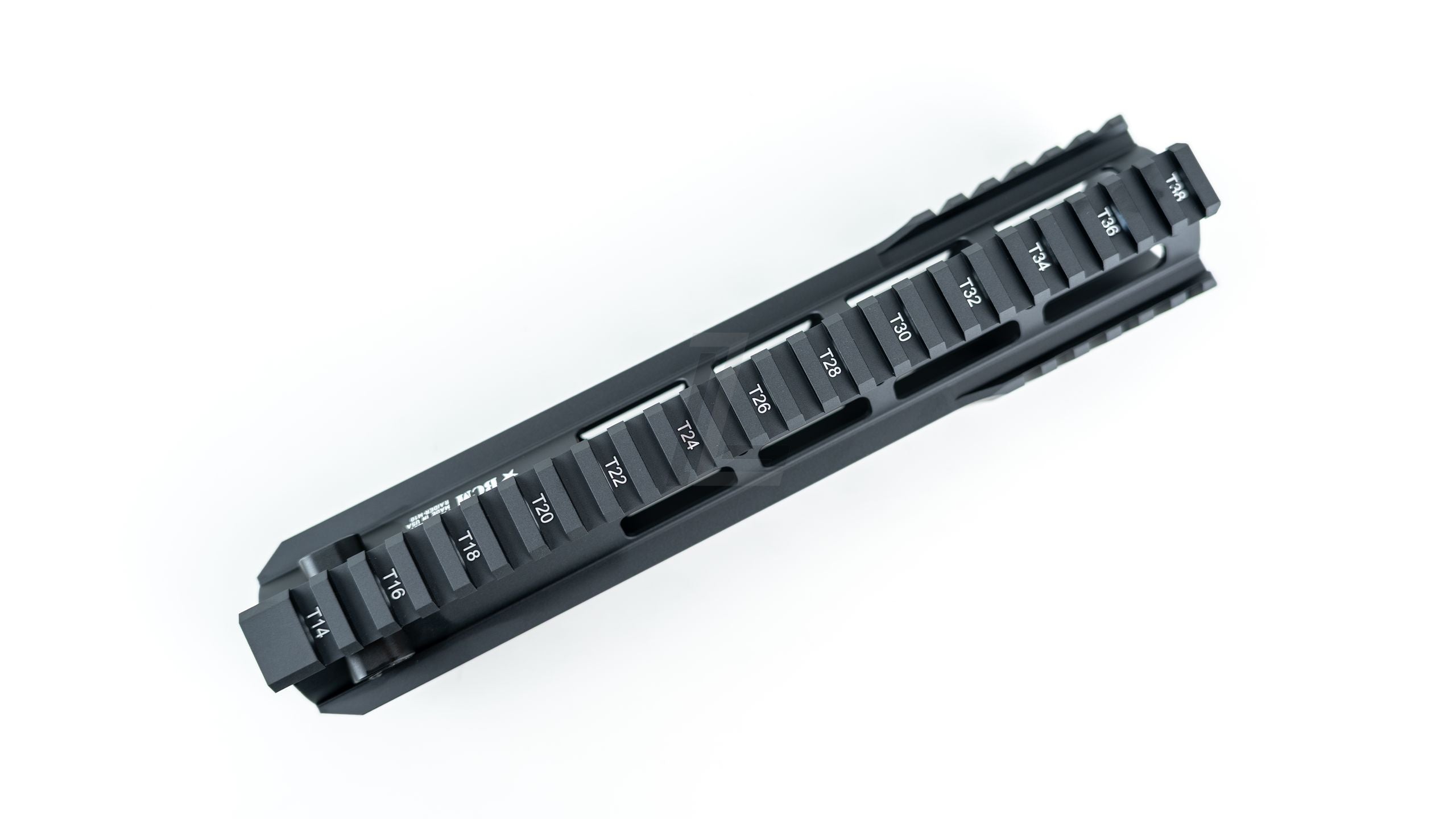 ANGRY GUN - BCM RAIDER M-LOK RAIL FOR GBB / AEG / PTW - (10 INCH, BLACK)