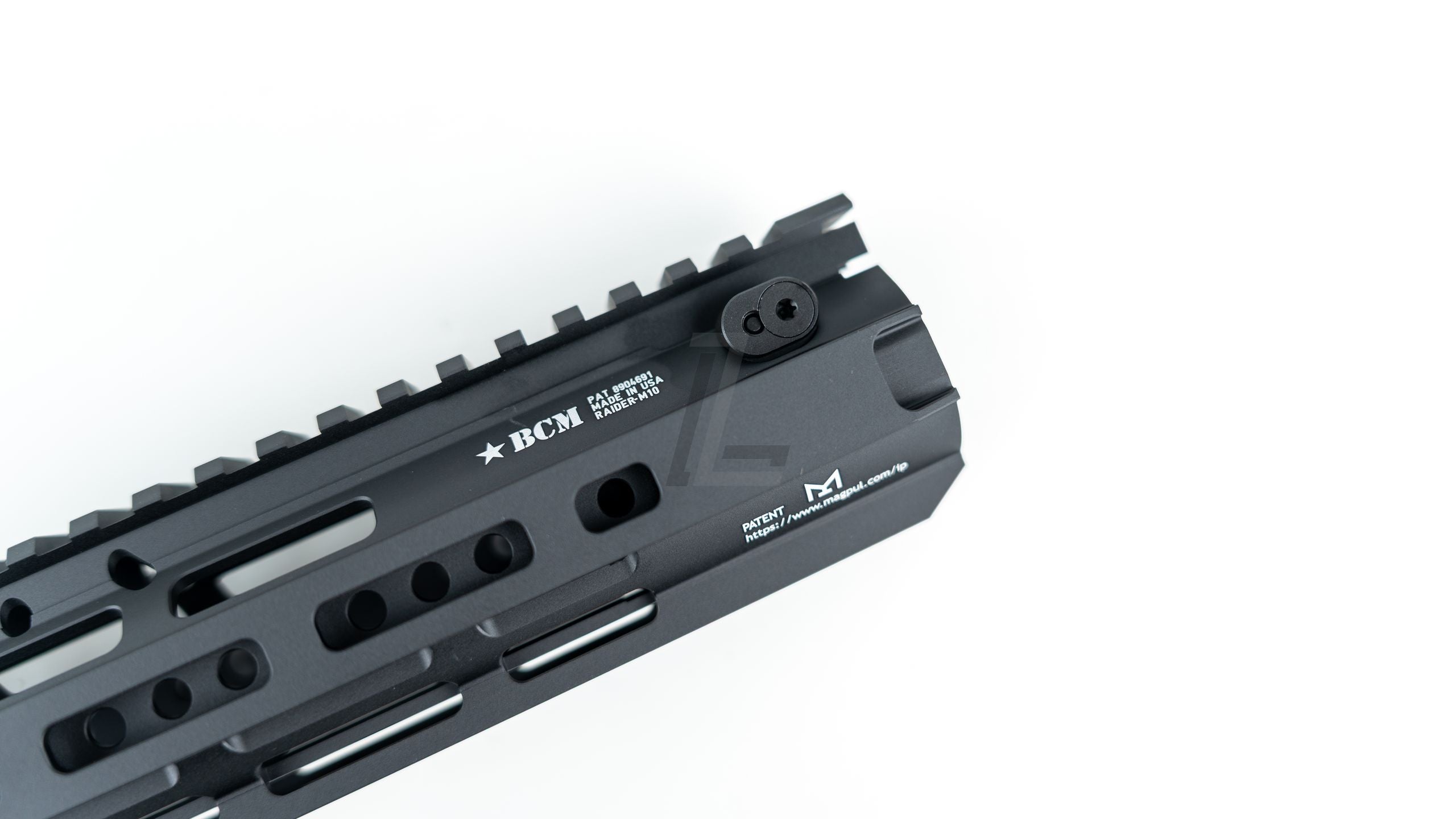 ANGRY GUN - BCM RAIDER M-LOK RAIL FOR GBB / AEG / PTW - (10 INCH, BLACK)