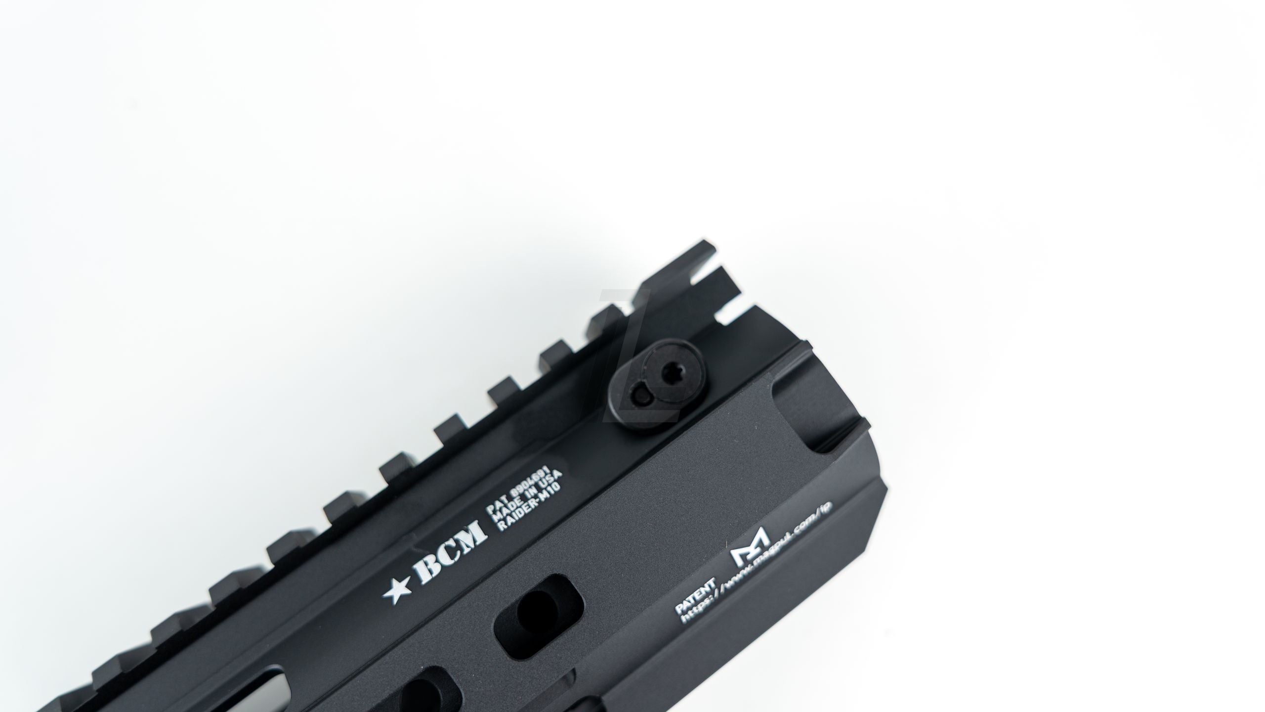 ANGRY GUN - BCM RAIDER M-LOK RAIL FOR GBB / AEG / PTW - (10 INCH, BLACK)