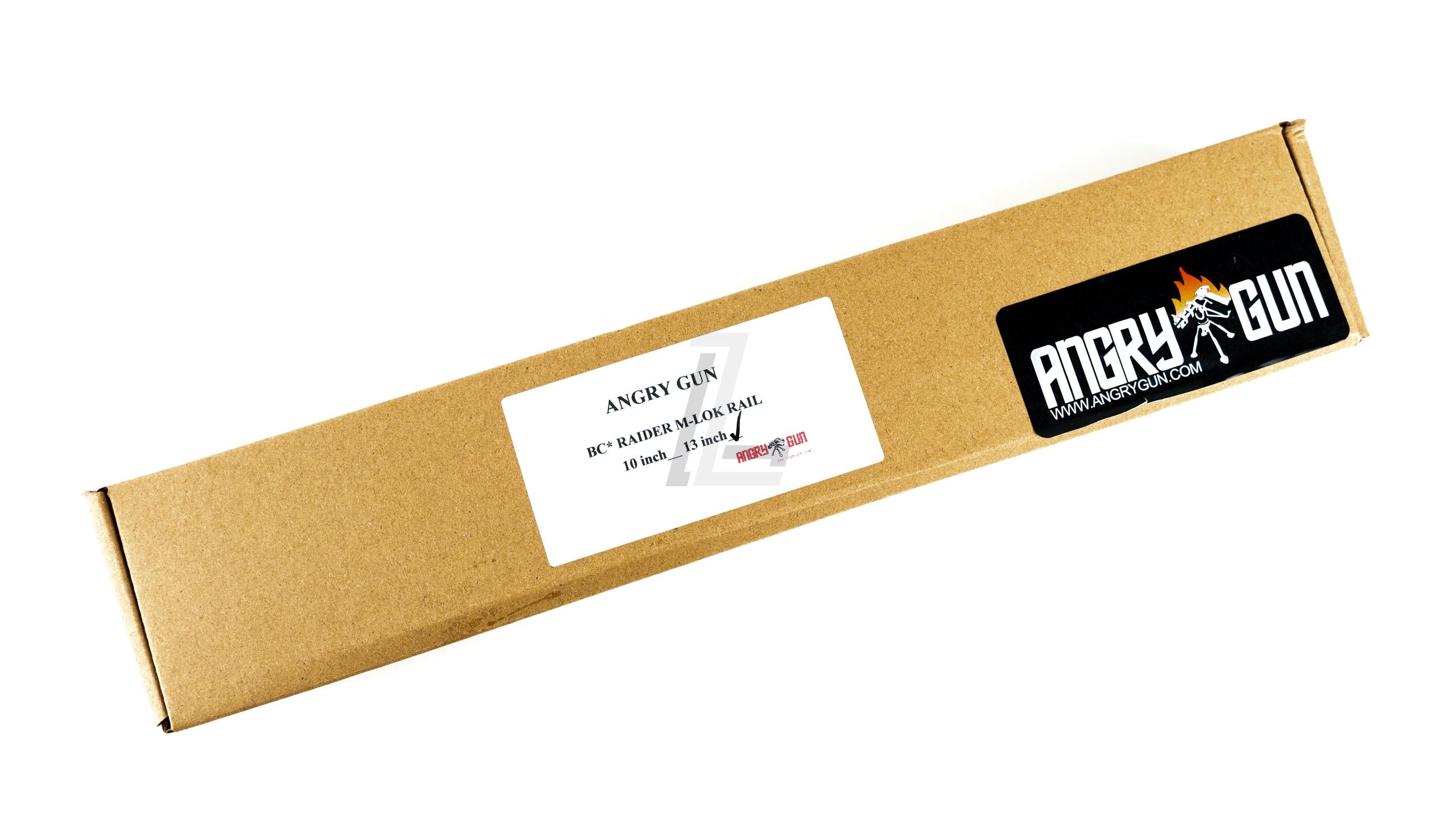 ANGRY GUN - BCM RAIDER M-LOK RAIL FOR GBB / AEG / PTW - (13 INCH, BLACK)